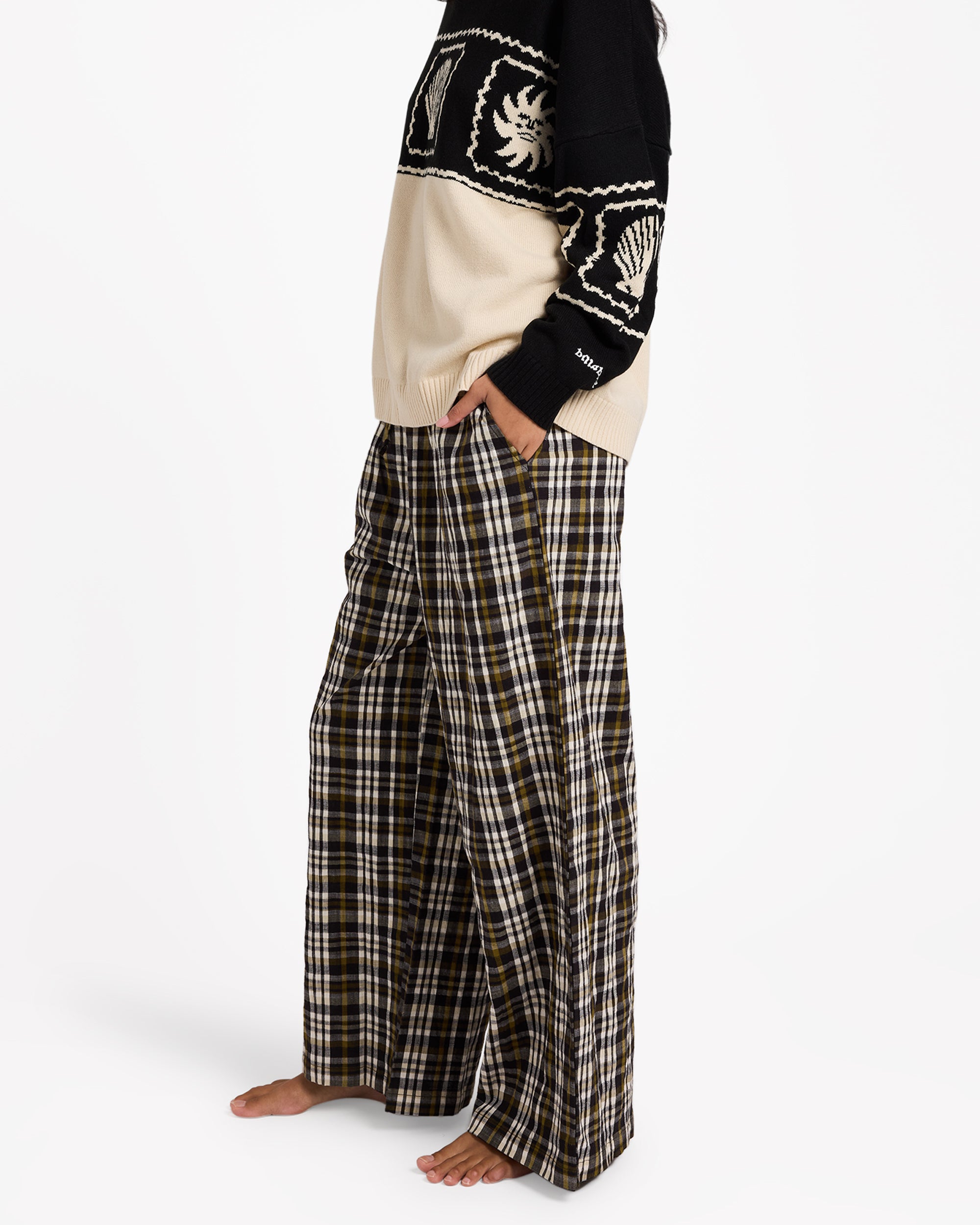 Womens Wonders Elastic Waist Pants