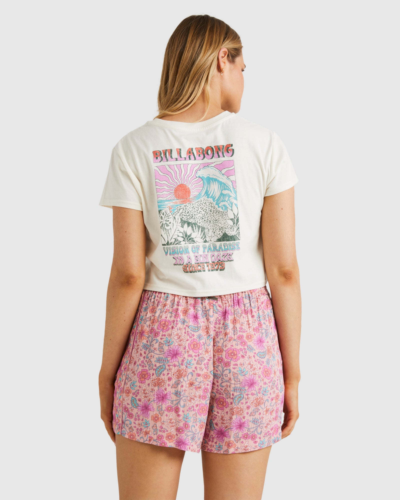 Womens La Plage Elastic Waist Shorts