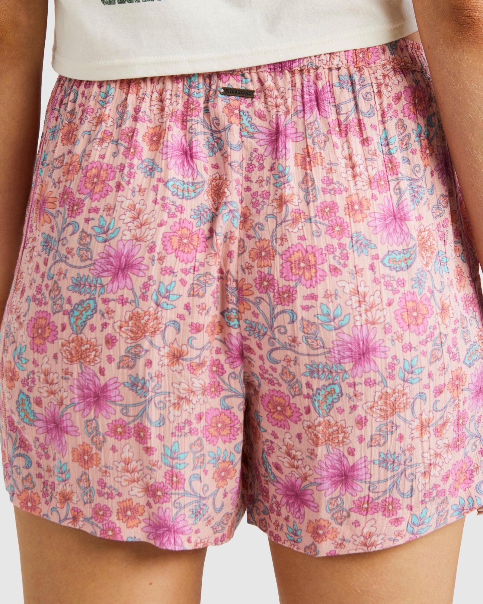 Womens La Plage Elastic Waist Shorts
