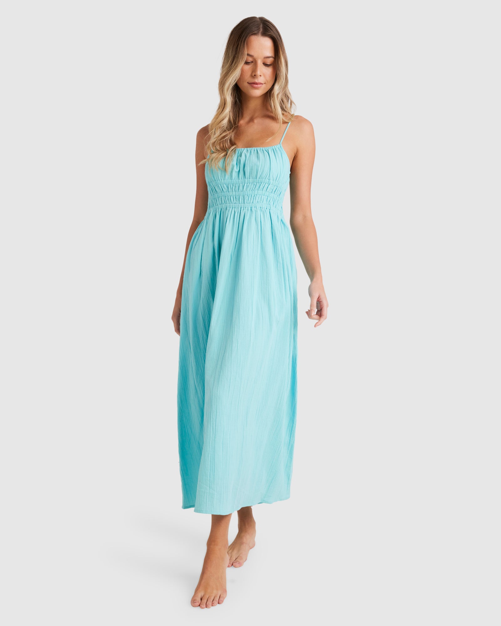 Womens Petal Maxi Dress