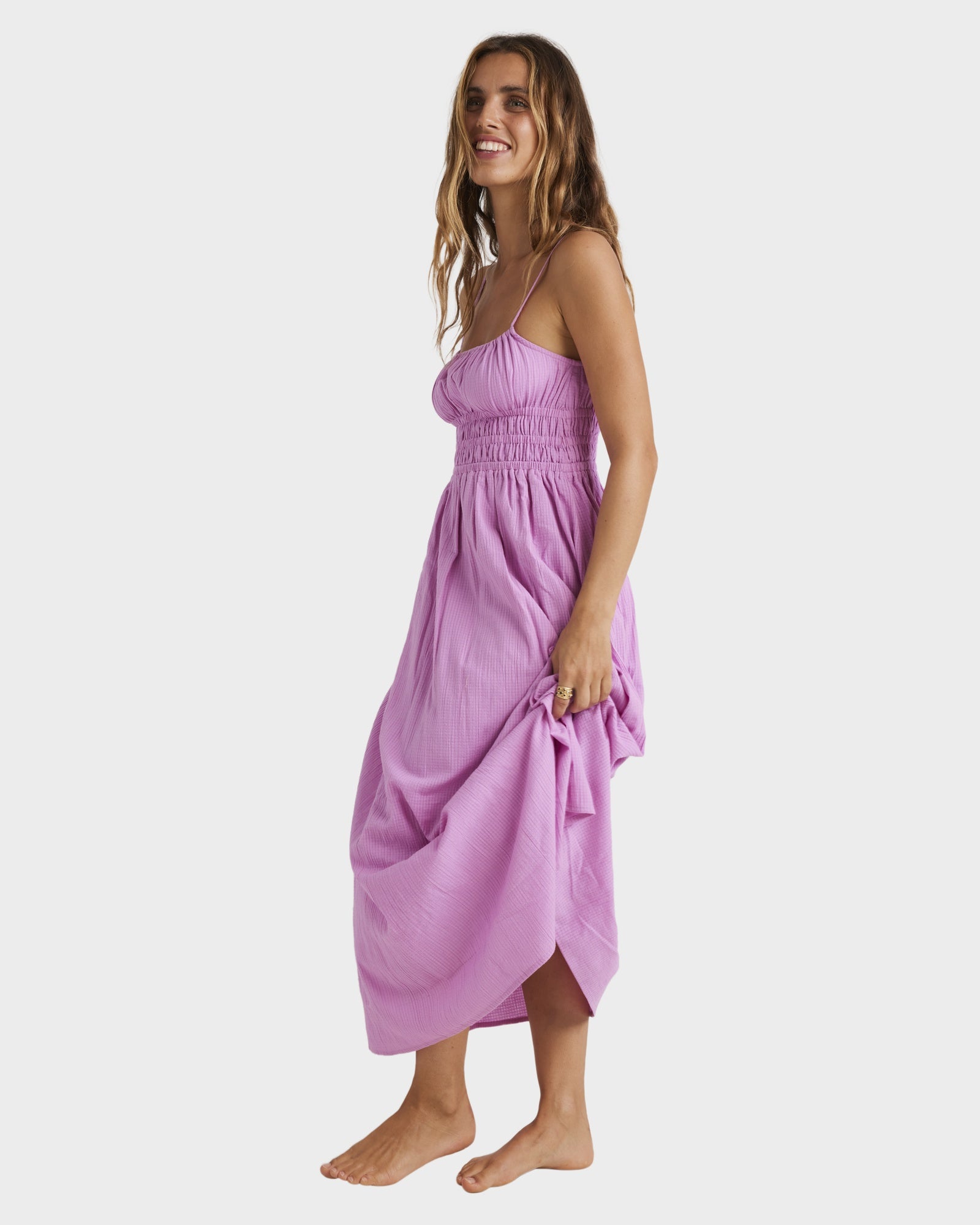 Womens Petal Maxi Dress