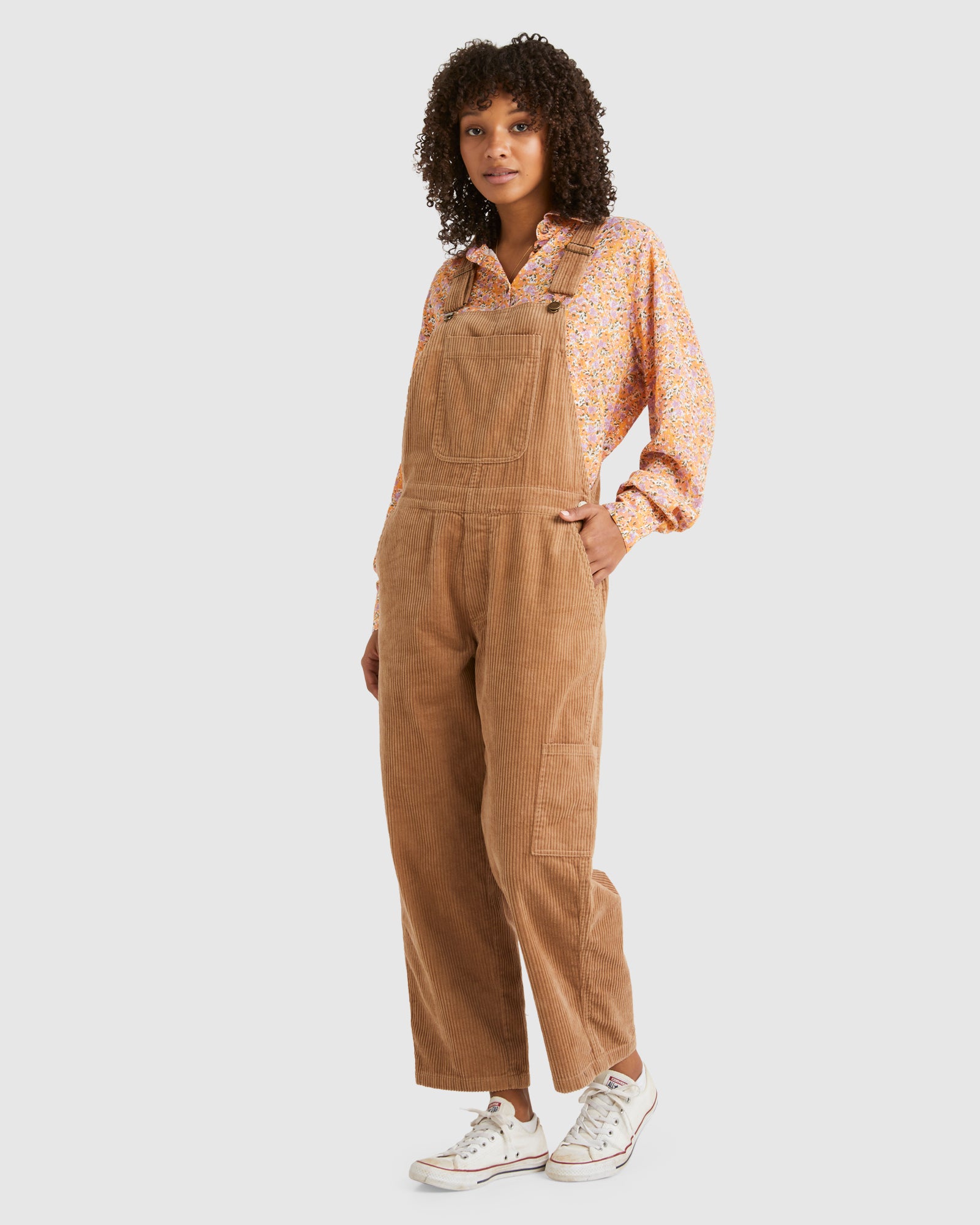 Womens Leia Corduroy Overalls