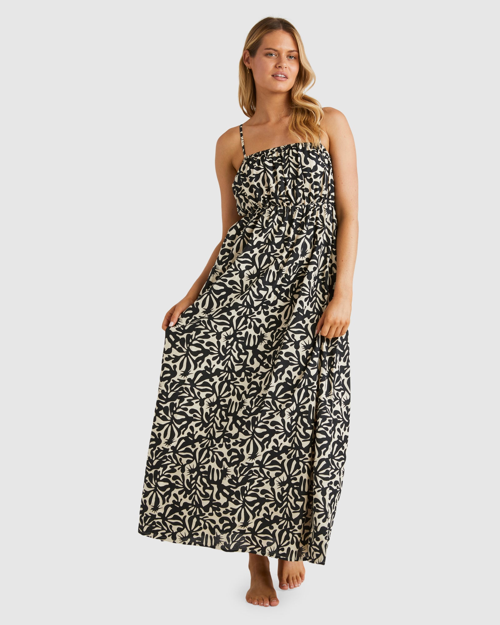 Womens Palm Grove Maxi Dress