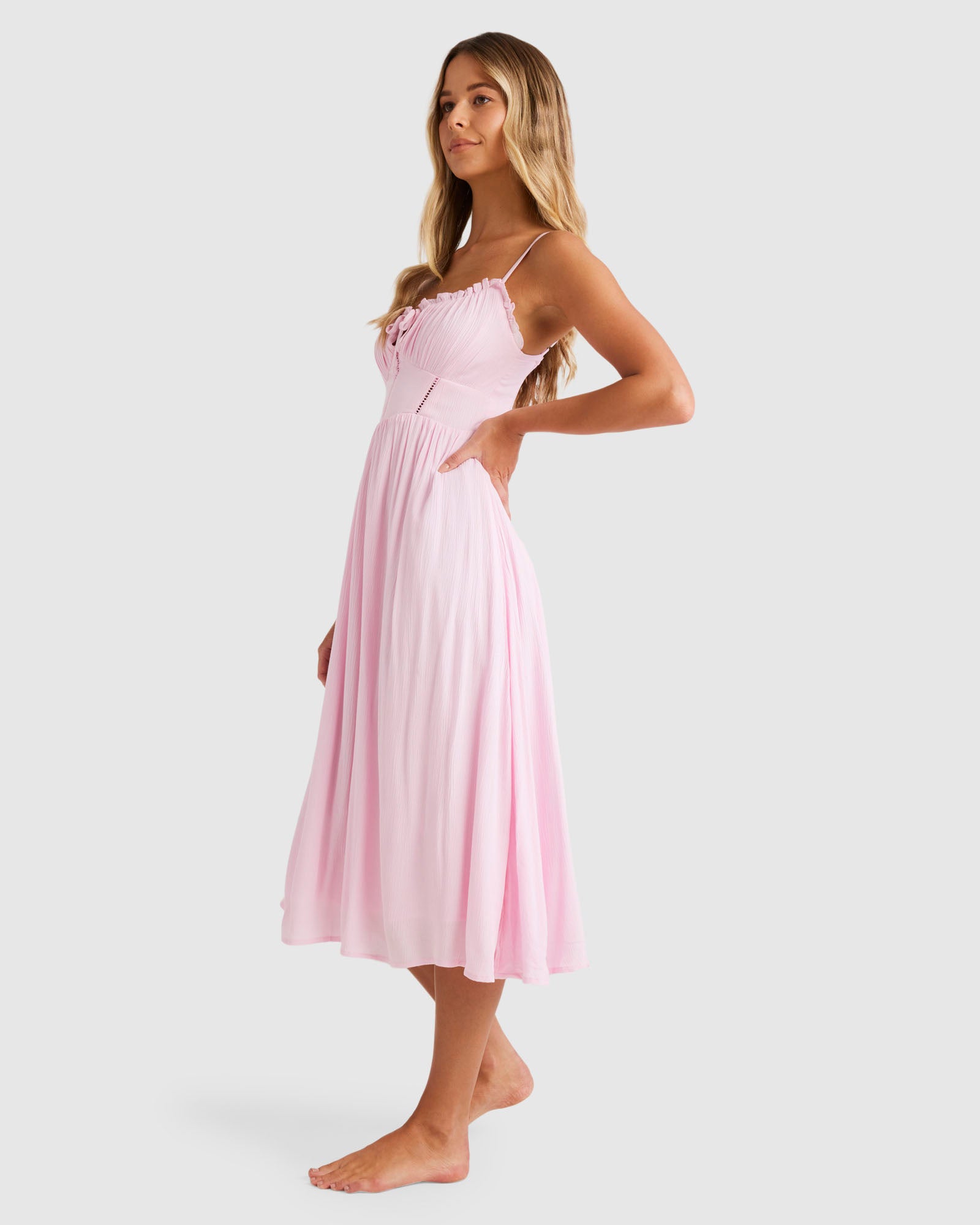 Womens Whiskey Skies Midi Dress