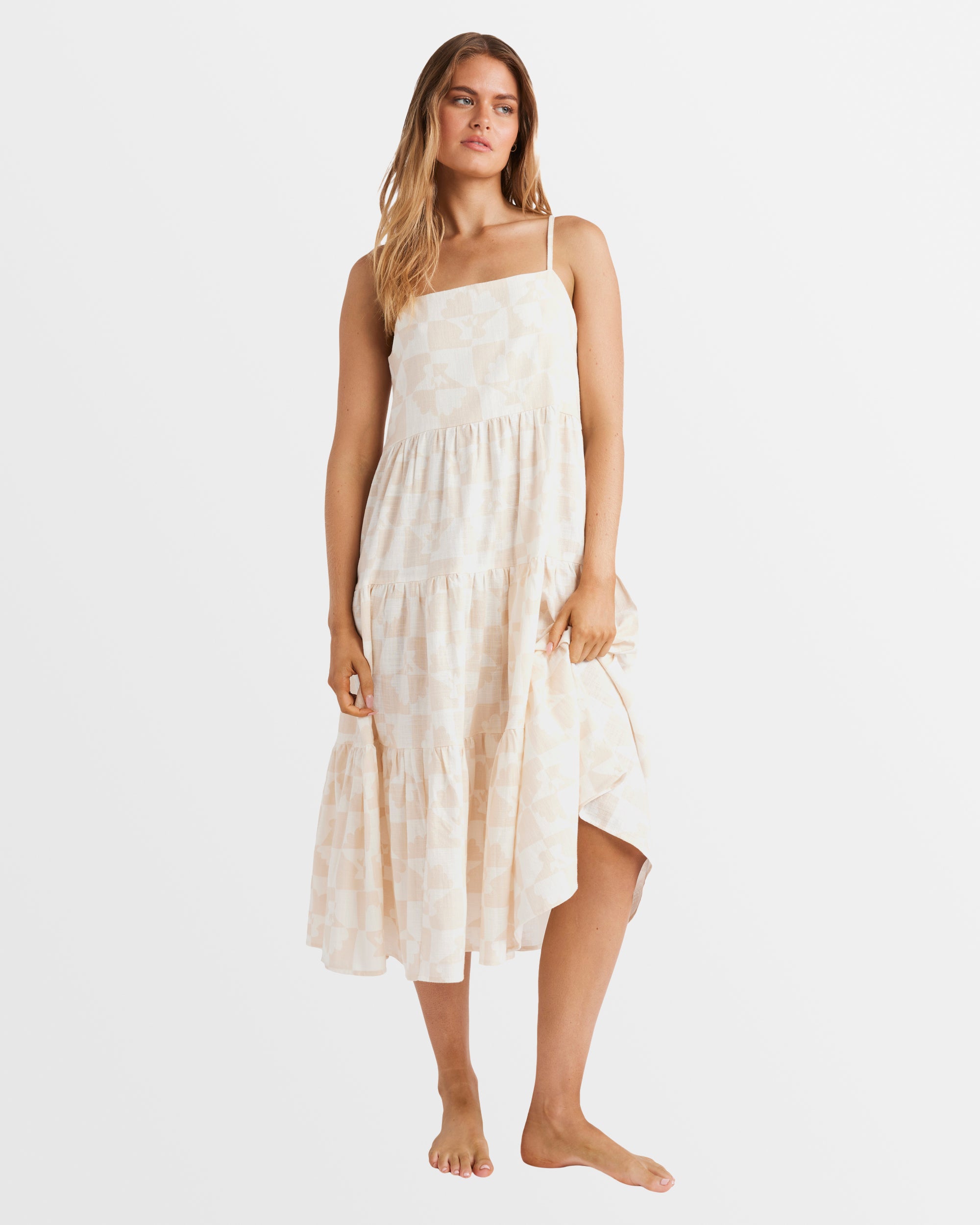 Womens Catch Up Lost Love Midi Dress