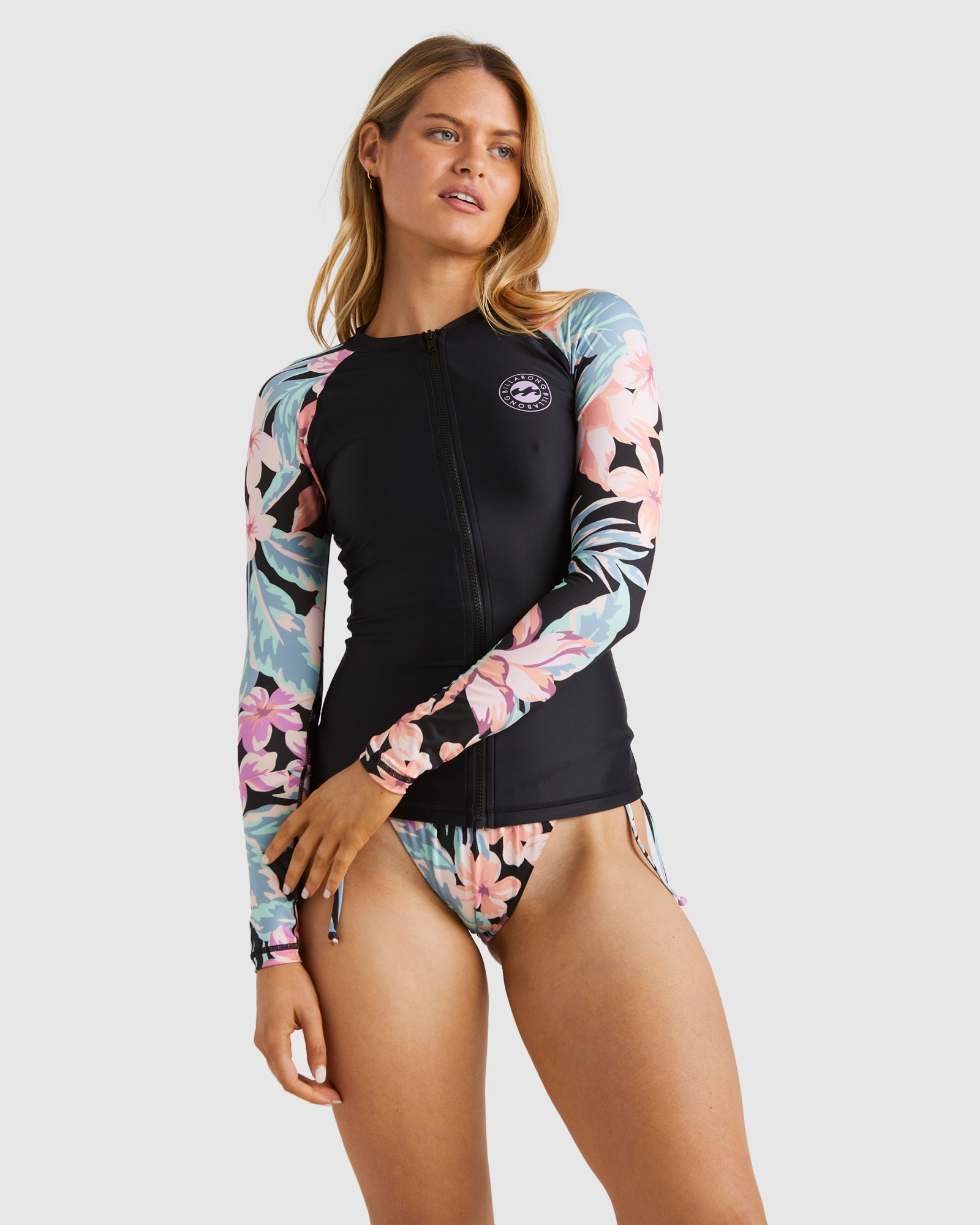 Womens Nights In Paradise Pipa Long Sleeve Rash Vest