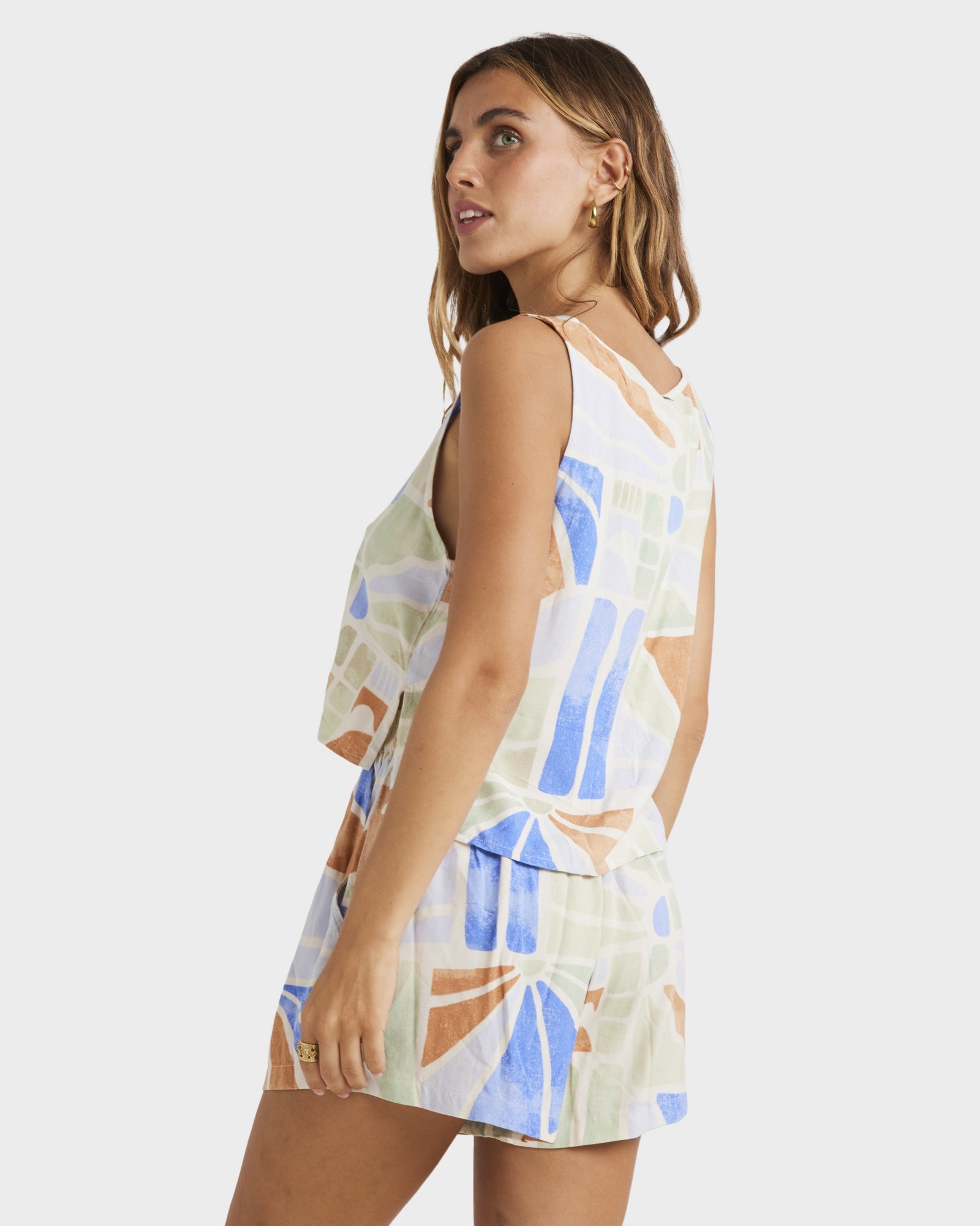 Womens Mystic Tide Crop Top