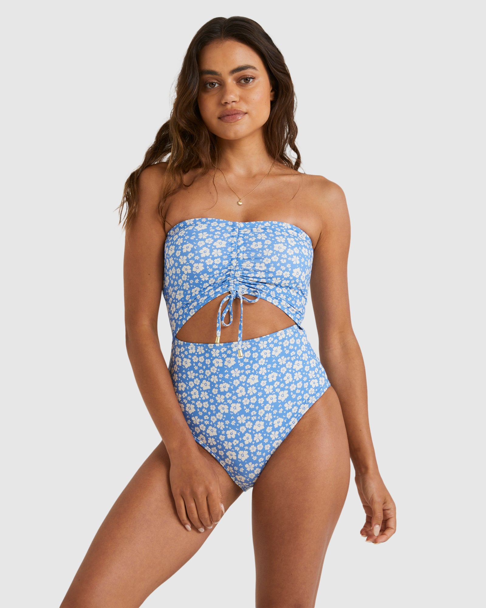 Womens Holiday Summer Bandeau One Piece