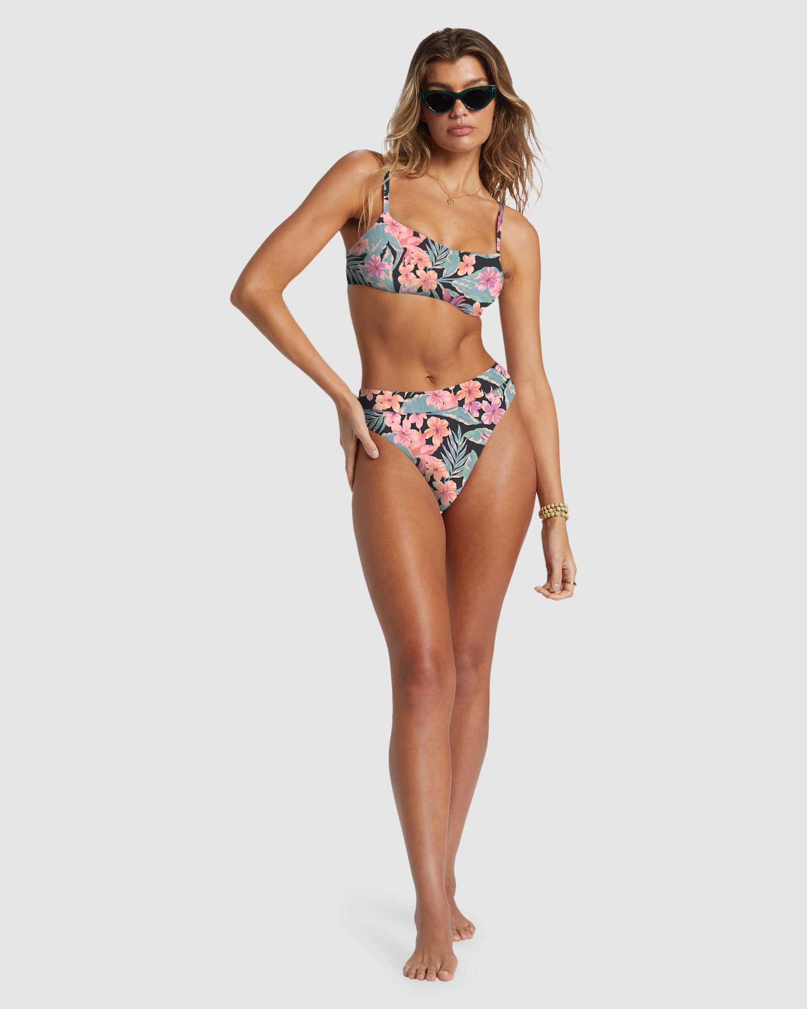 Womens Nights In Paradise Vintage D/DD Bikini Top