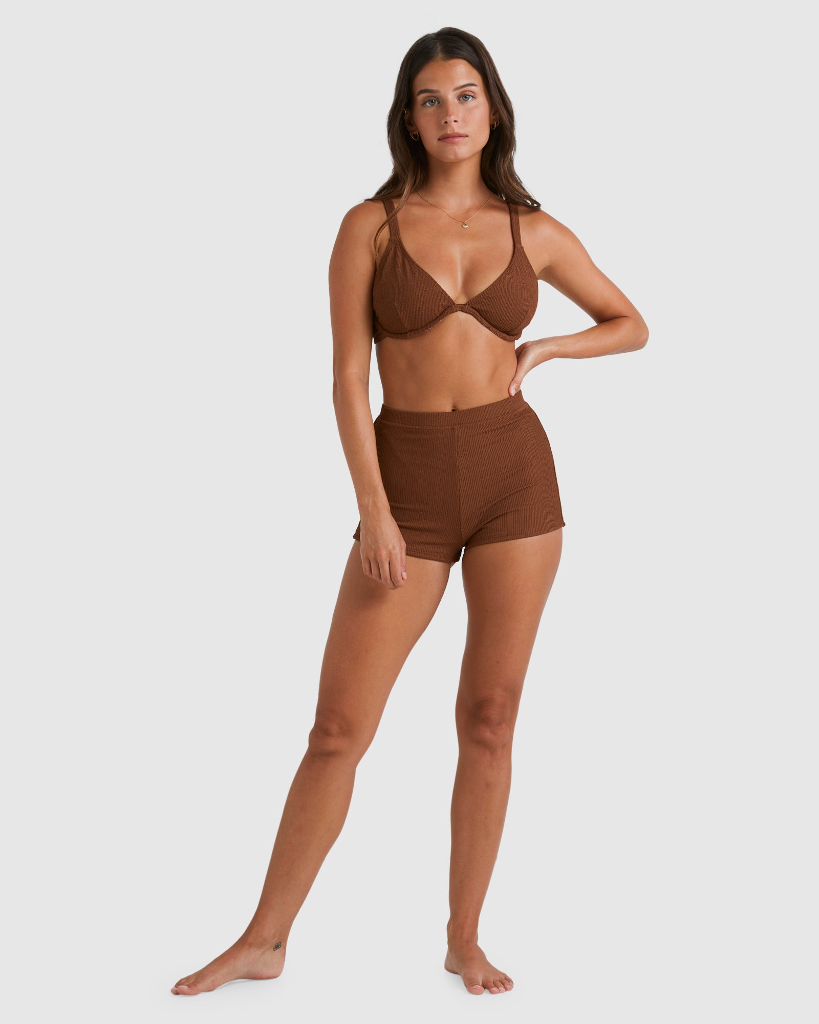 Womens Sunrays Palma Short Bikini Bottom