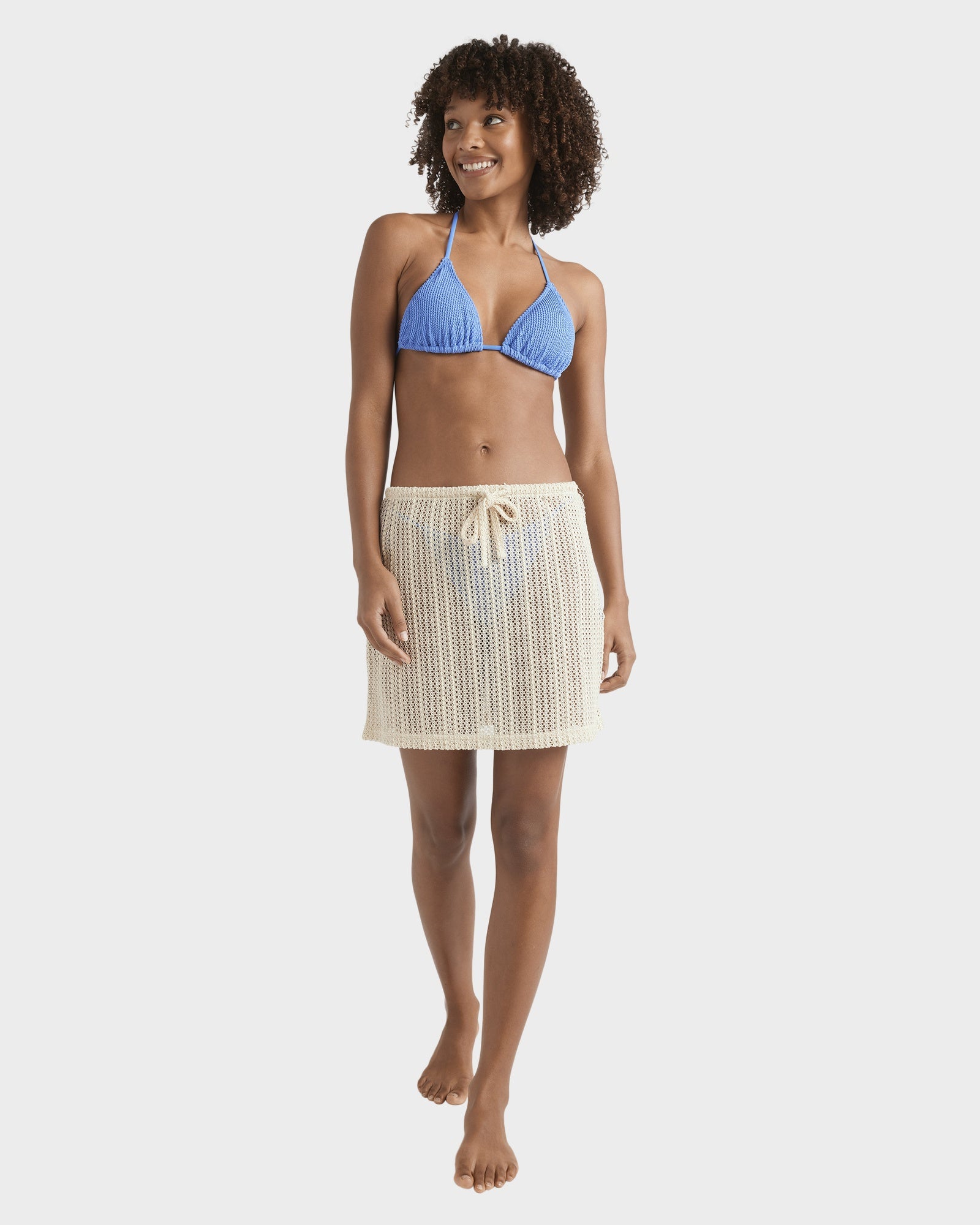 Womens Sand Ripples Mini Skirt