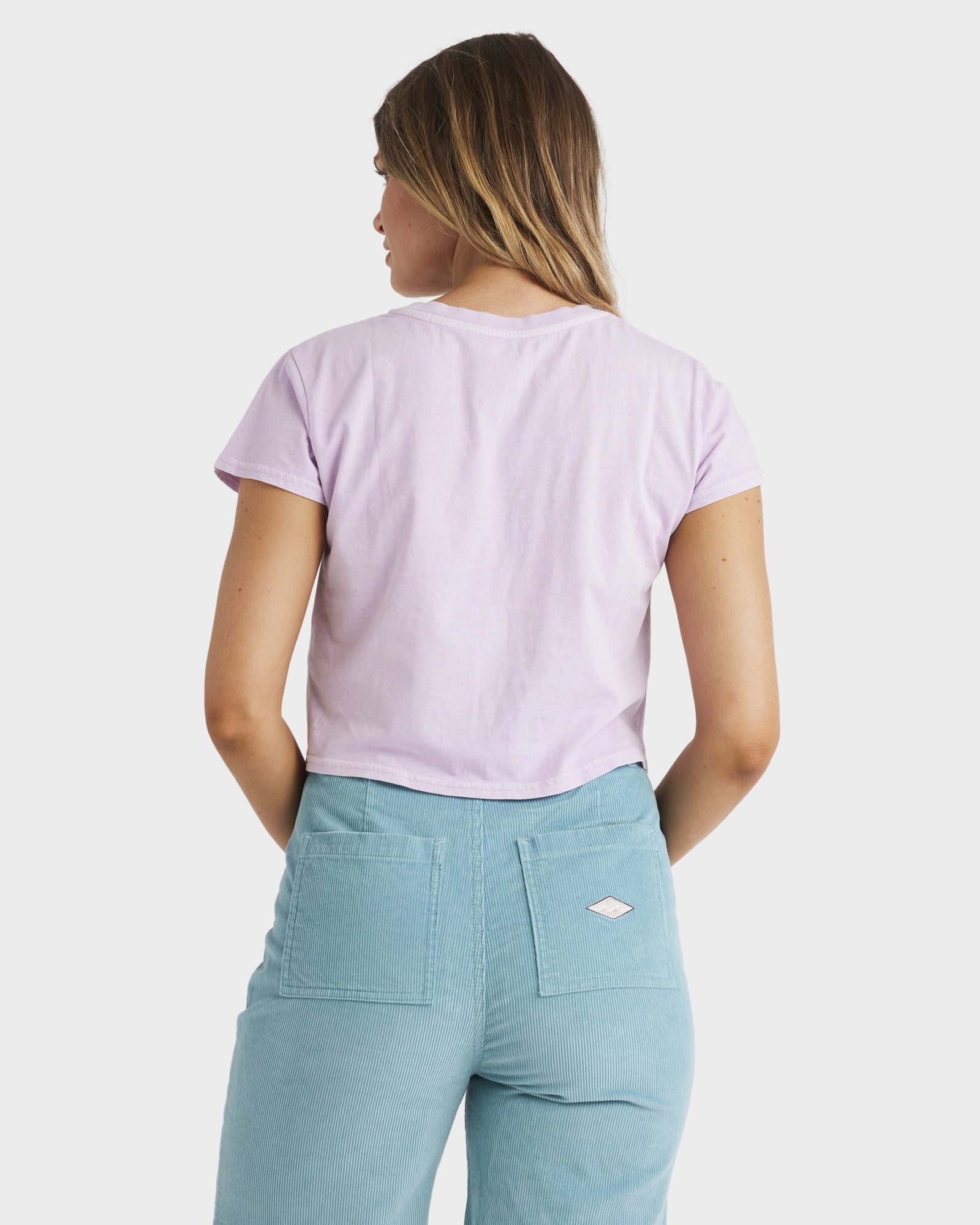 Womens Miles Away Crop T-Shirt