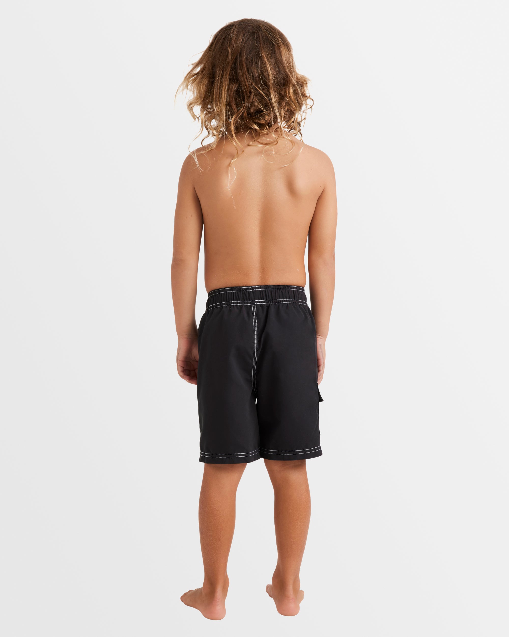 Boys 0-7 Groms Throw On Boardshorts