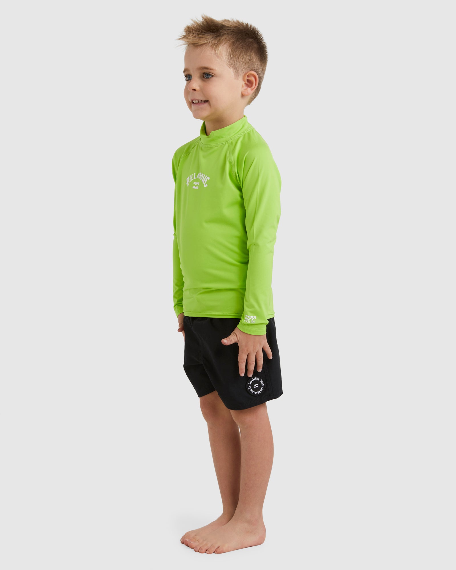 Boys 0-7 All Day Arch Long Sleeve Rash Vest