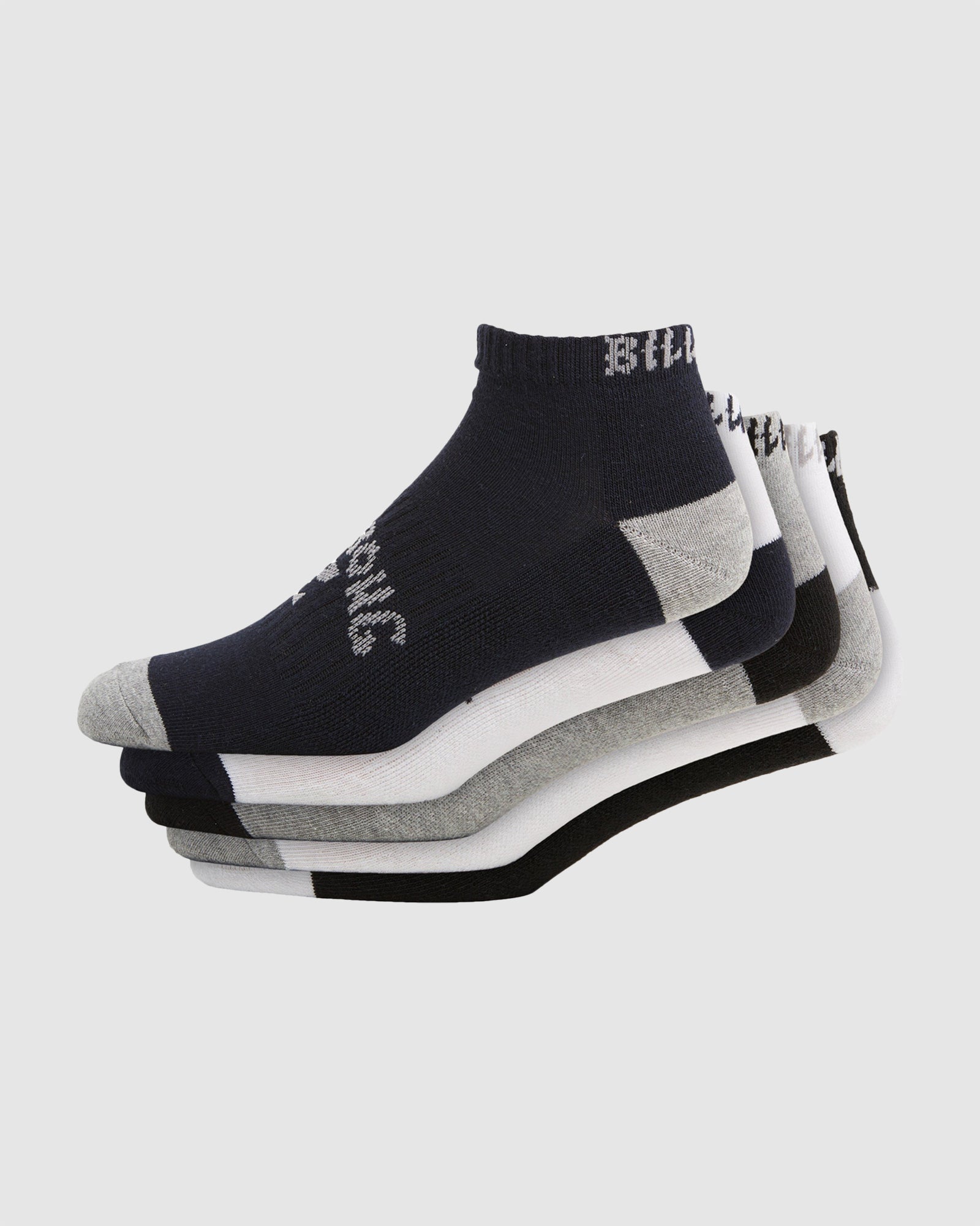 Mens Ankle 5 Pack Ankle Socks