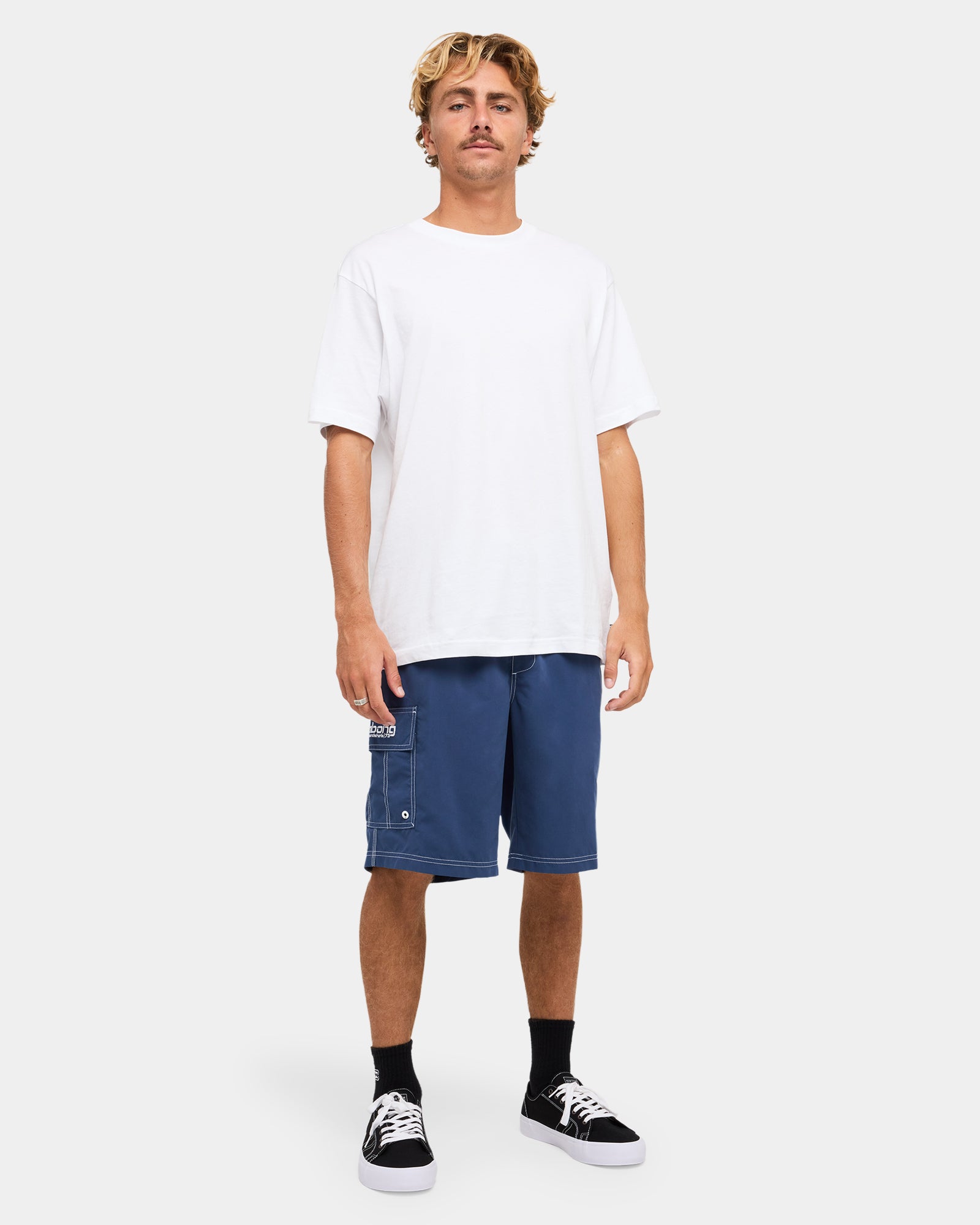 Mens Throw On 21" Boardshorts
