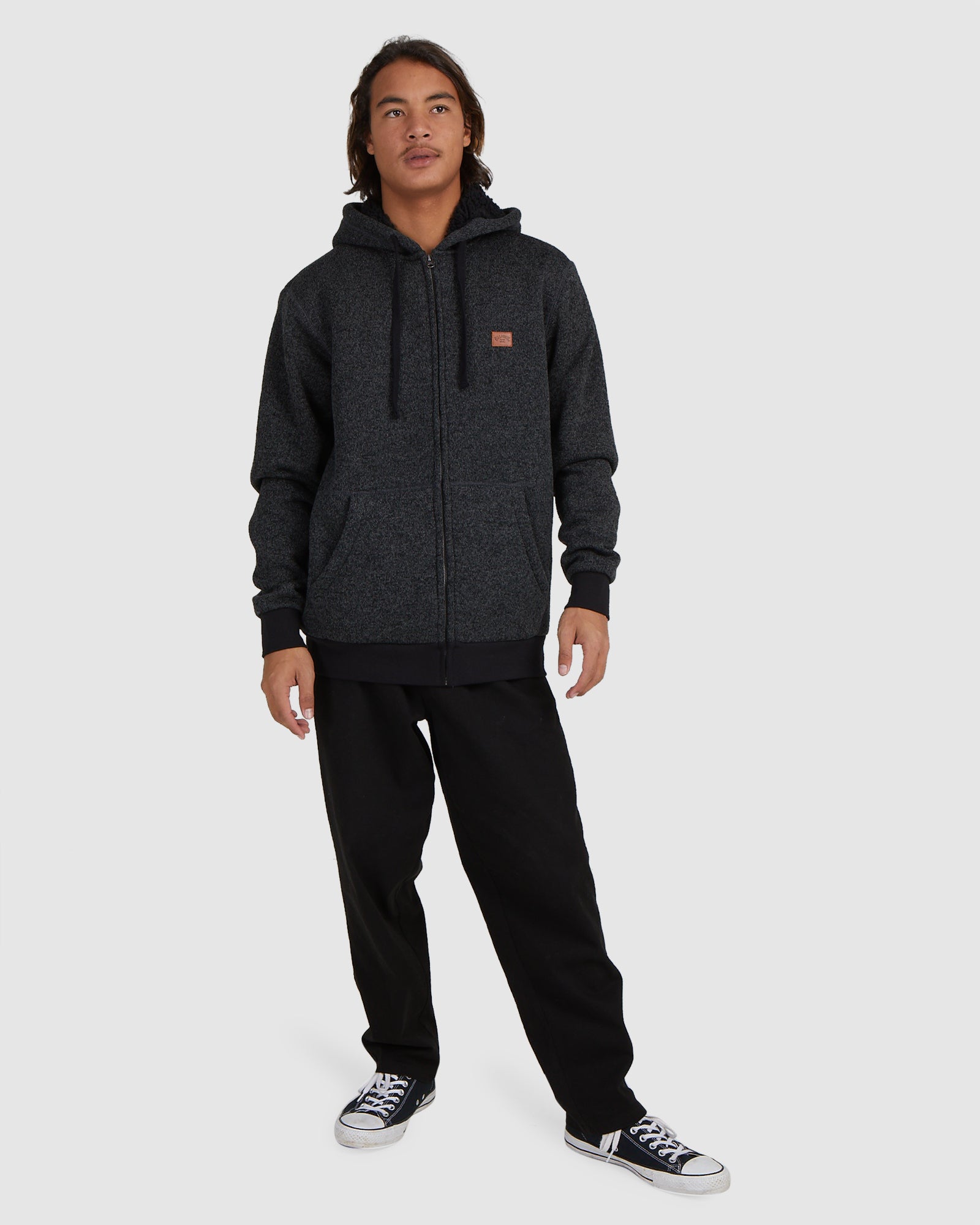 Mens Revolt Zip Up Hoodie