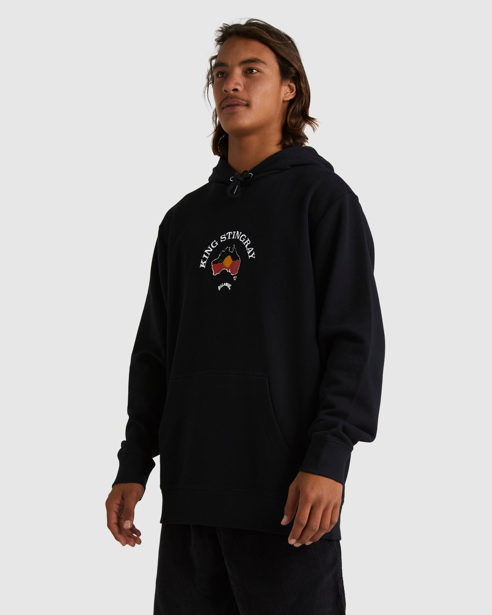 Mens King Stringray Pullover Hoodie
