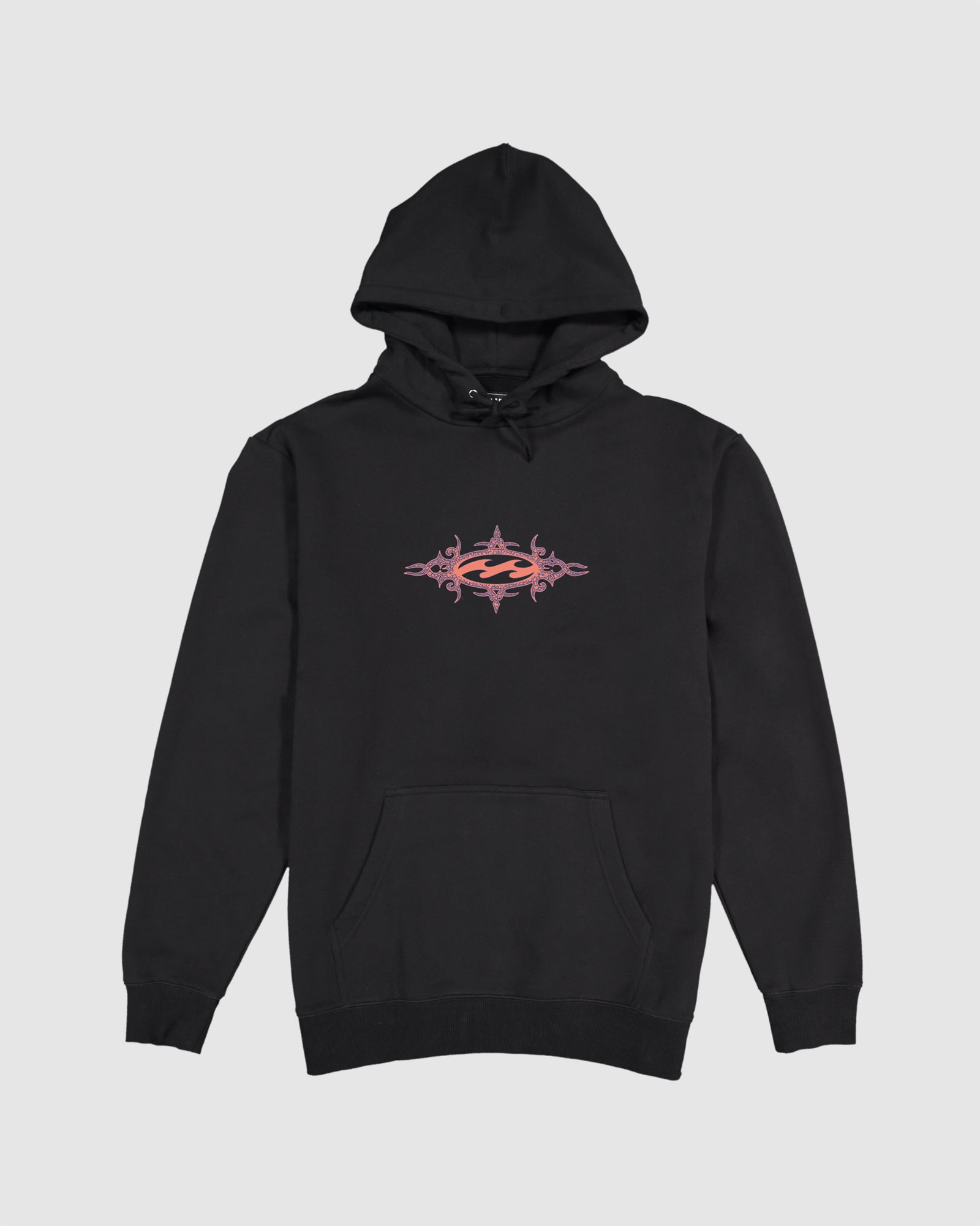 Mens Tonal Wave Pullover Hoodie