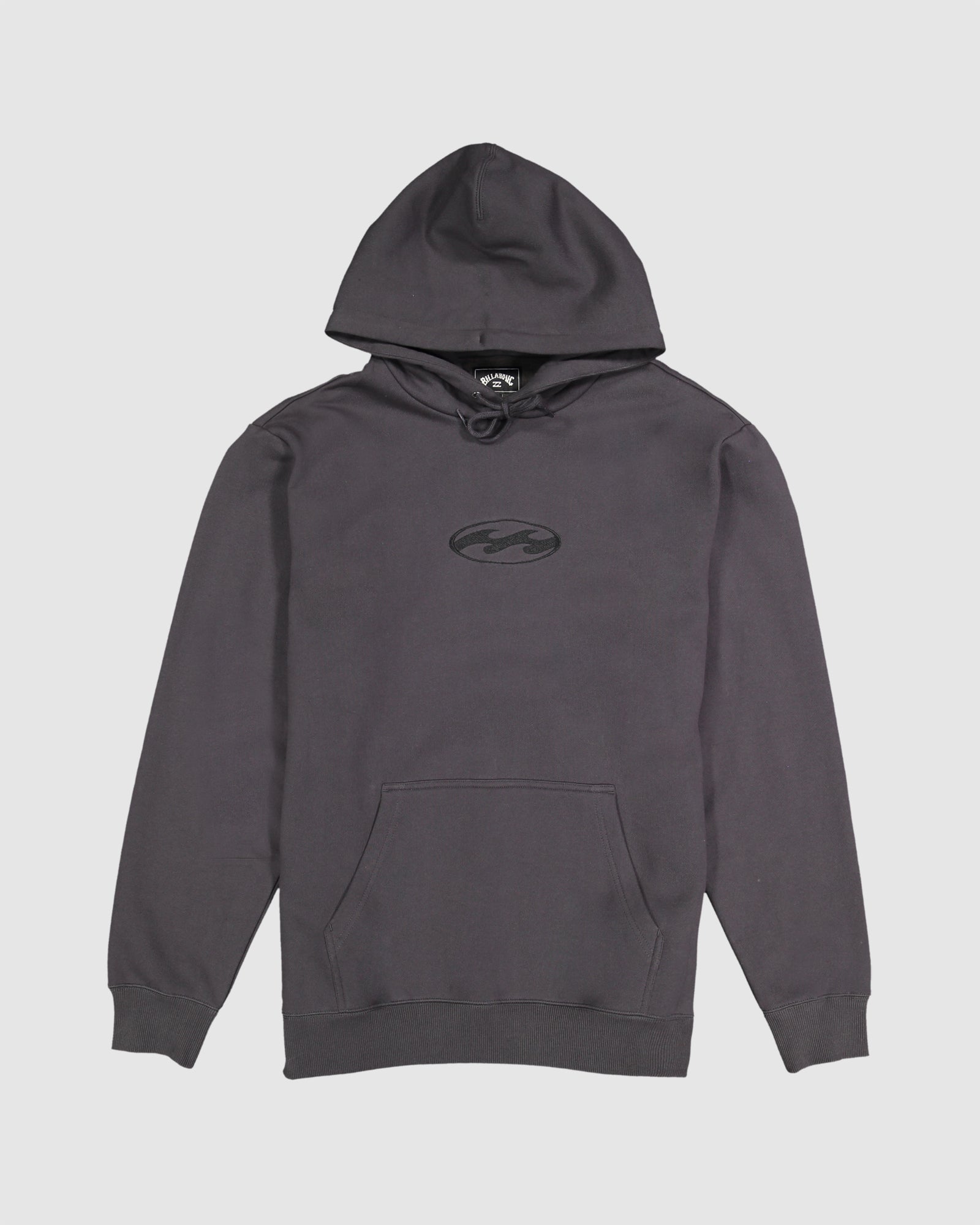 Mens Tonal Wave Pullover Hoodie