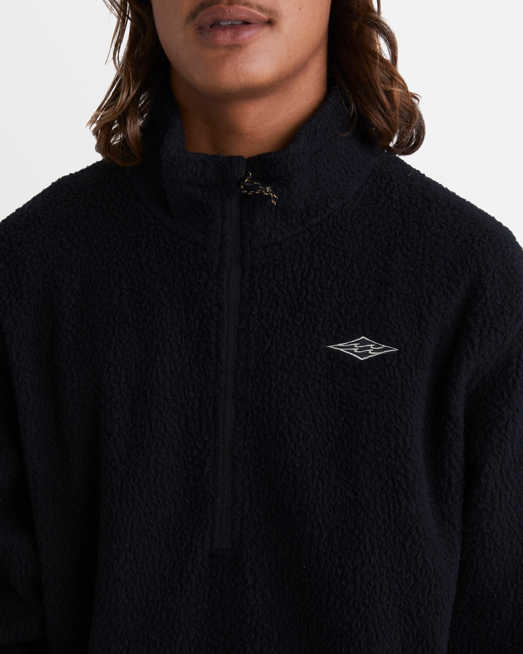 Mens A/Div Boundary Half Zip Fleece Pullover
