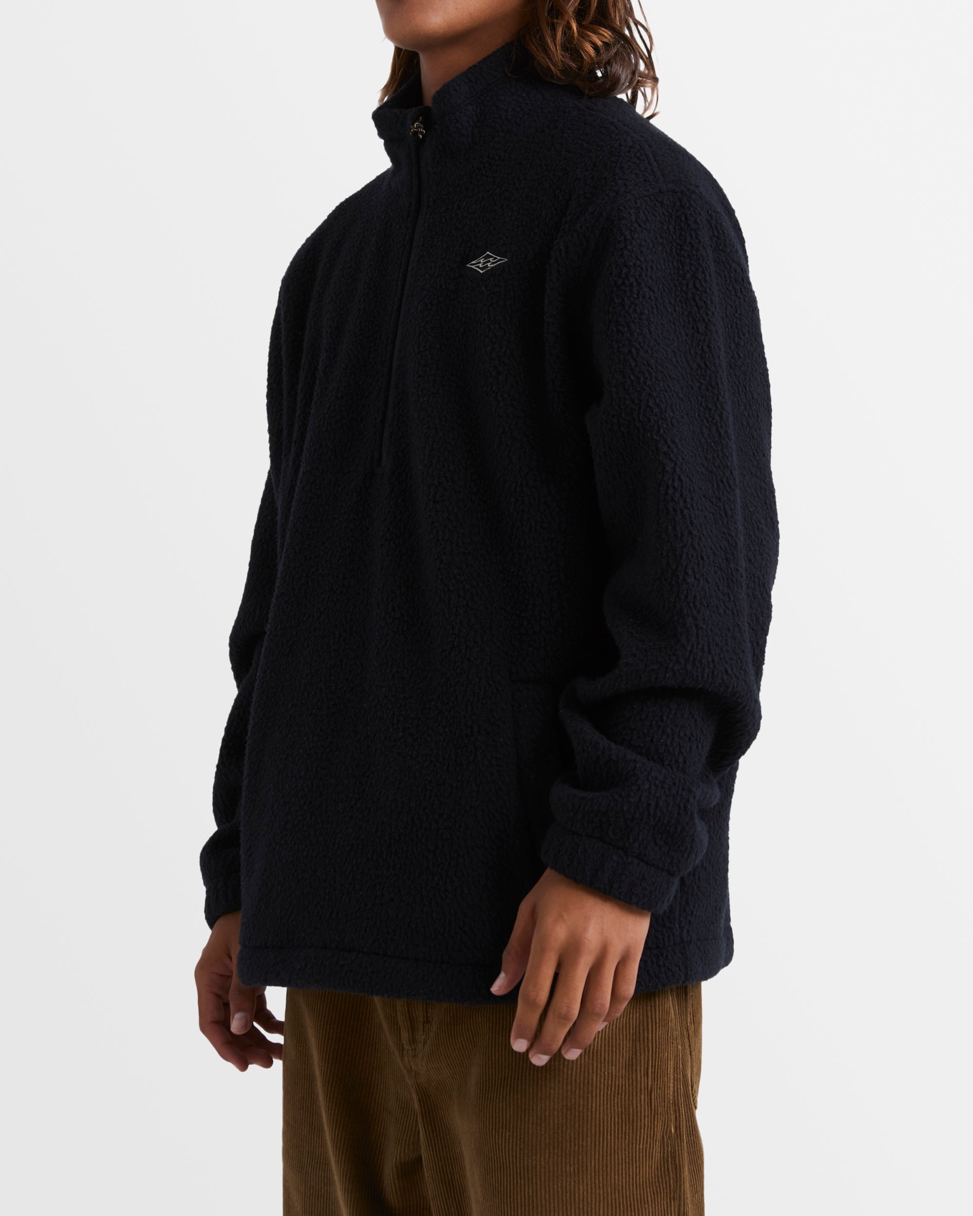 Mens A/Div Boundary Half Zip Fleece Pullover