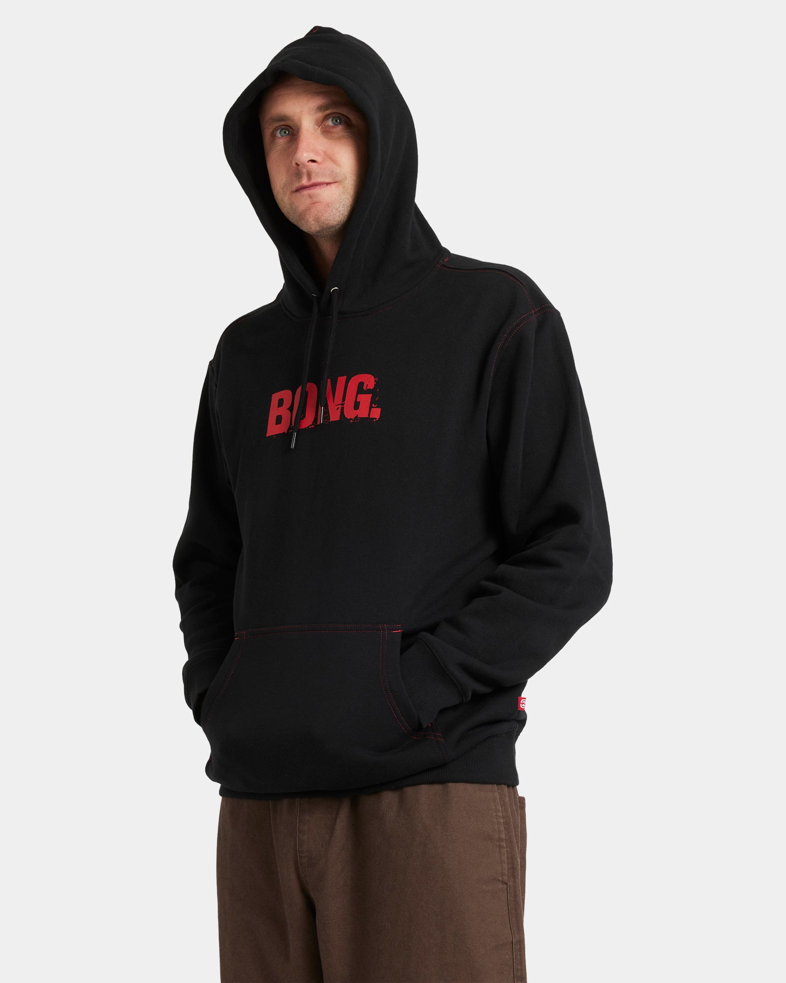 Mens Bong Core Pullover Hoodie