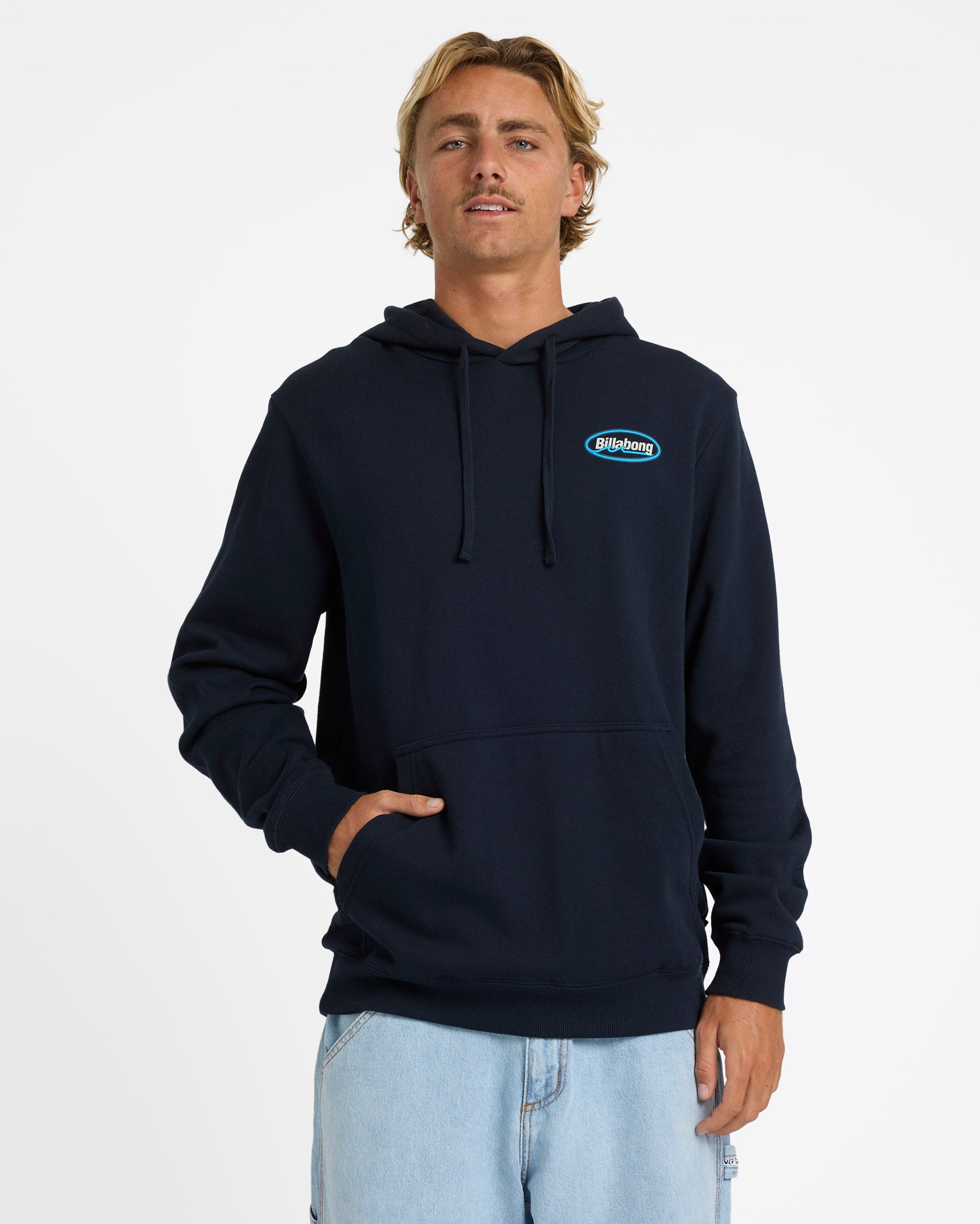 Mens Walled Pullover Hoodie