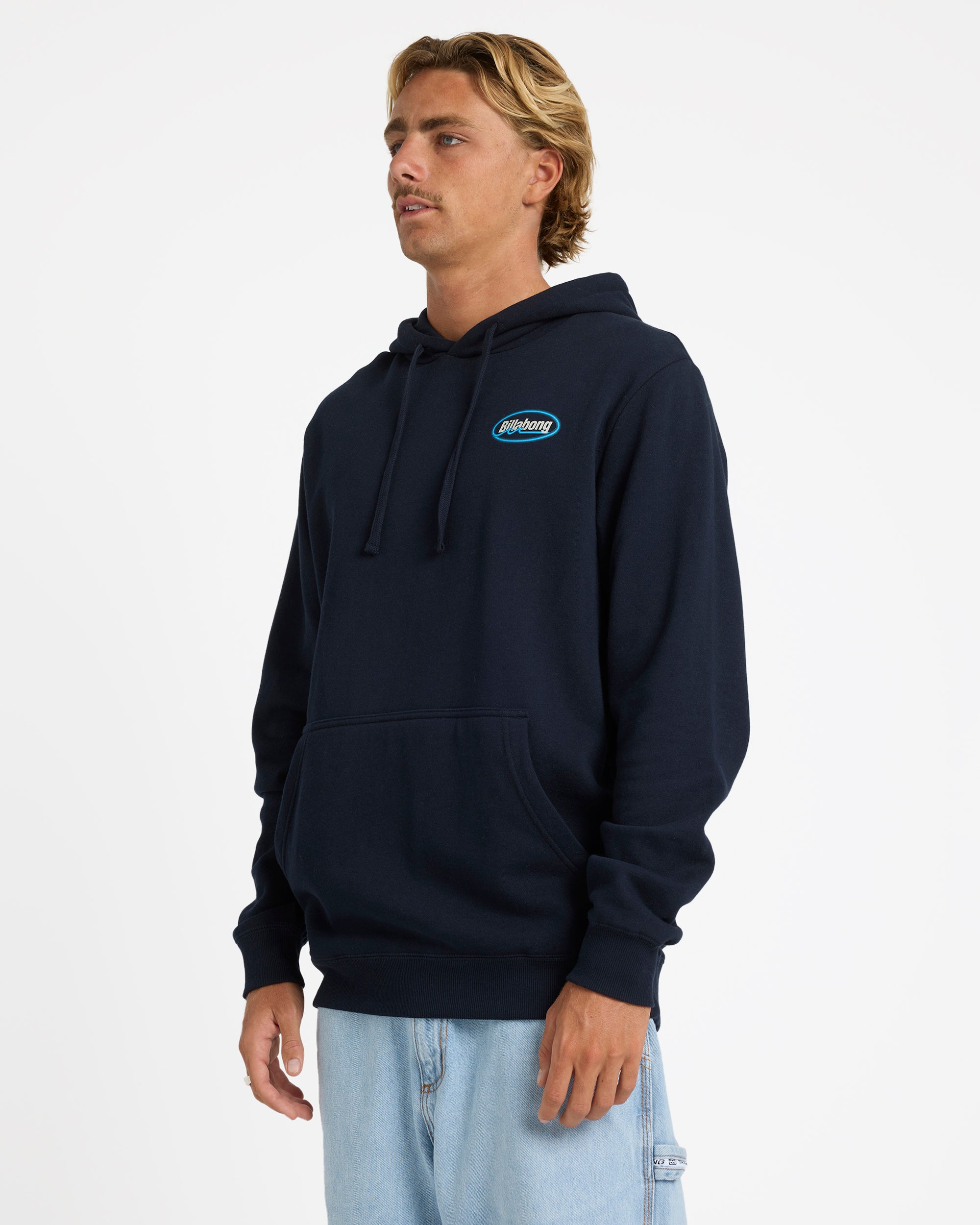 Mens Walled Pullover Hoodie