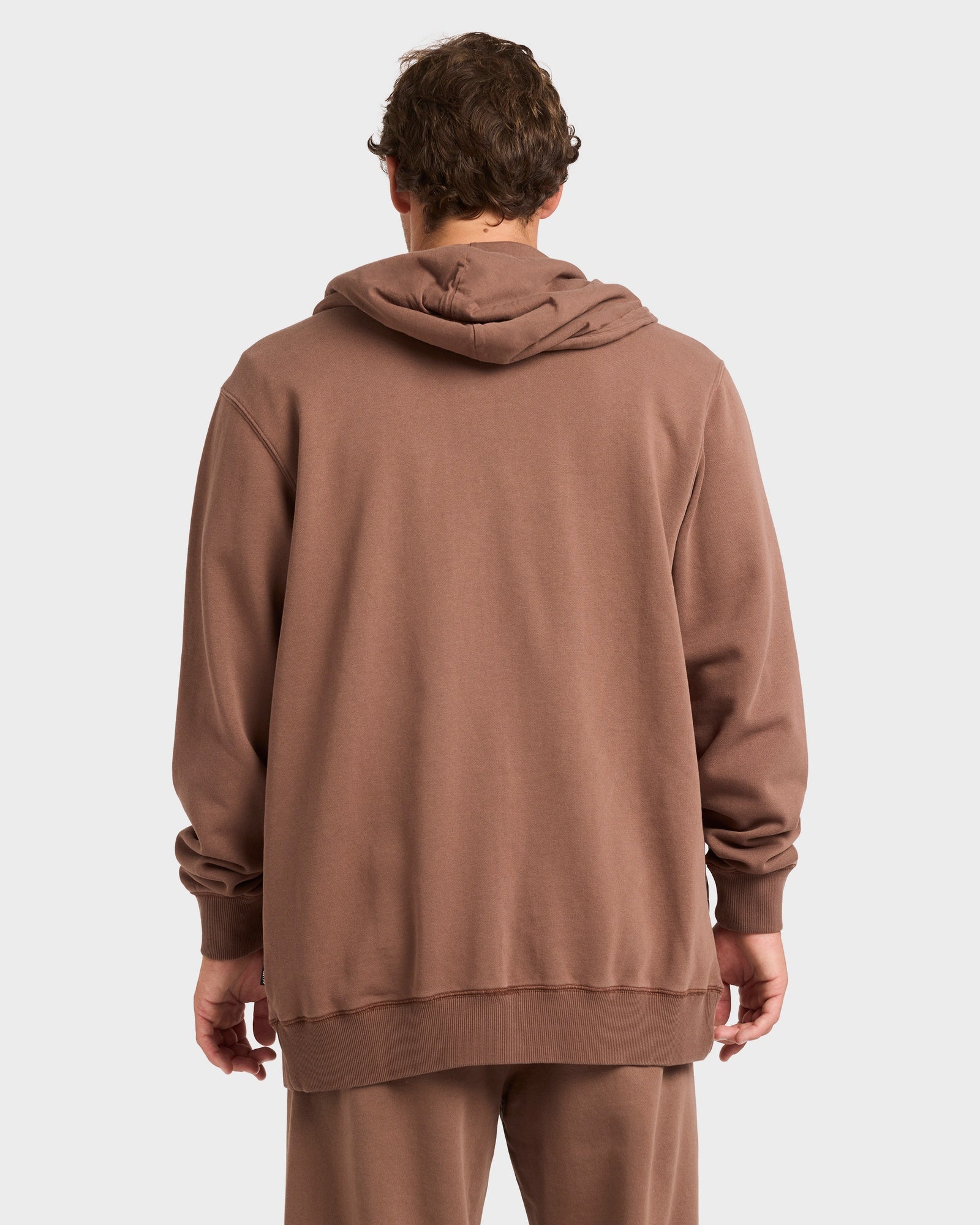 Mens Premium Wave Wash Zip Up Hoodie