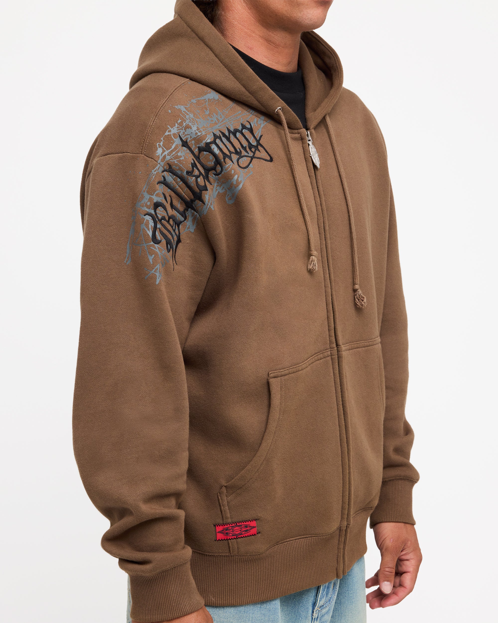 Mens Immortal Blast Zip Up Hoodie