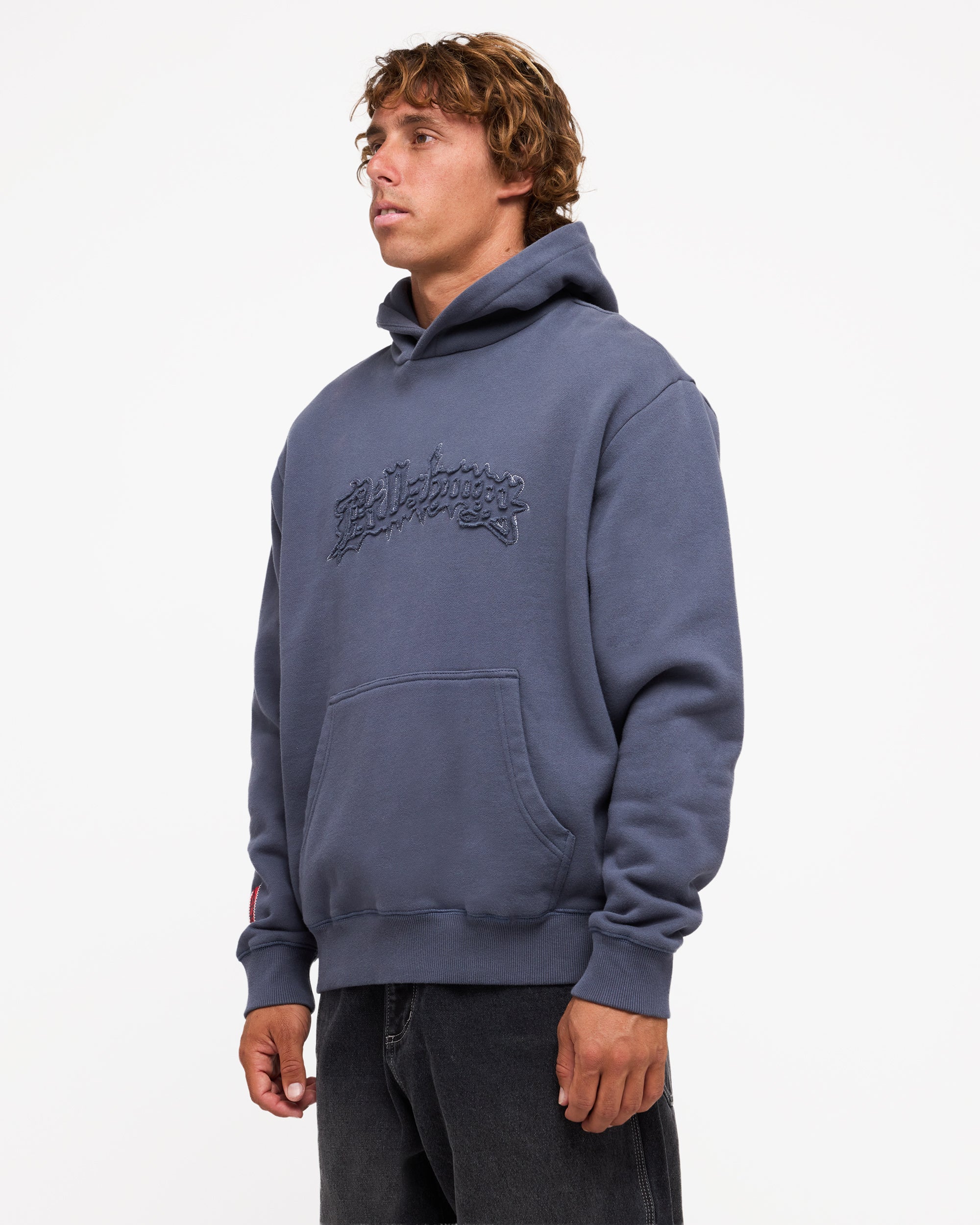 Mens Immortal Distress Pullover Hoodie