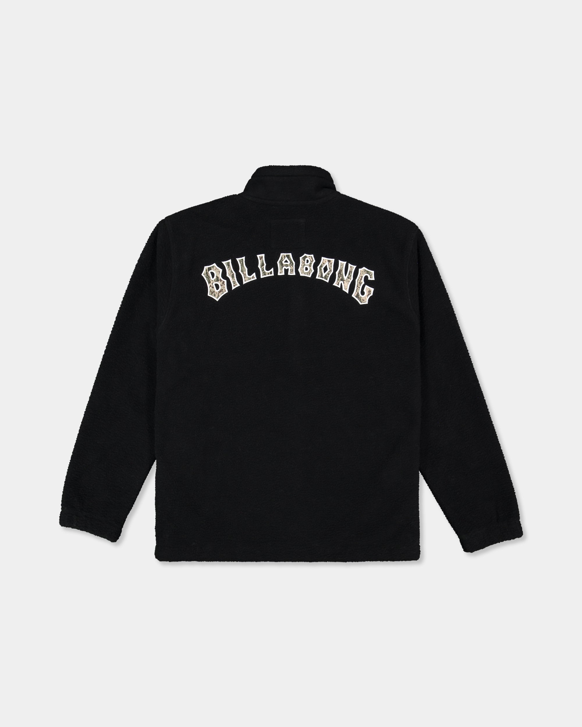 Mens Boundary Mock Neck Fleece Pullover