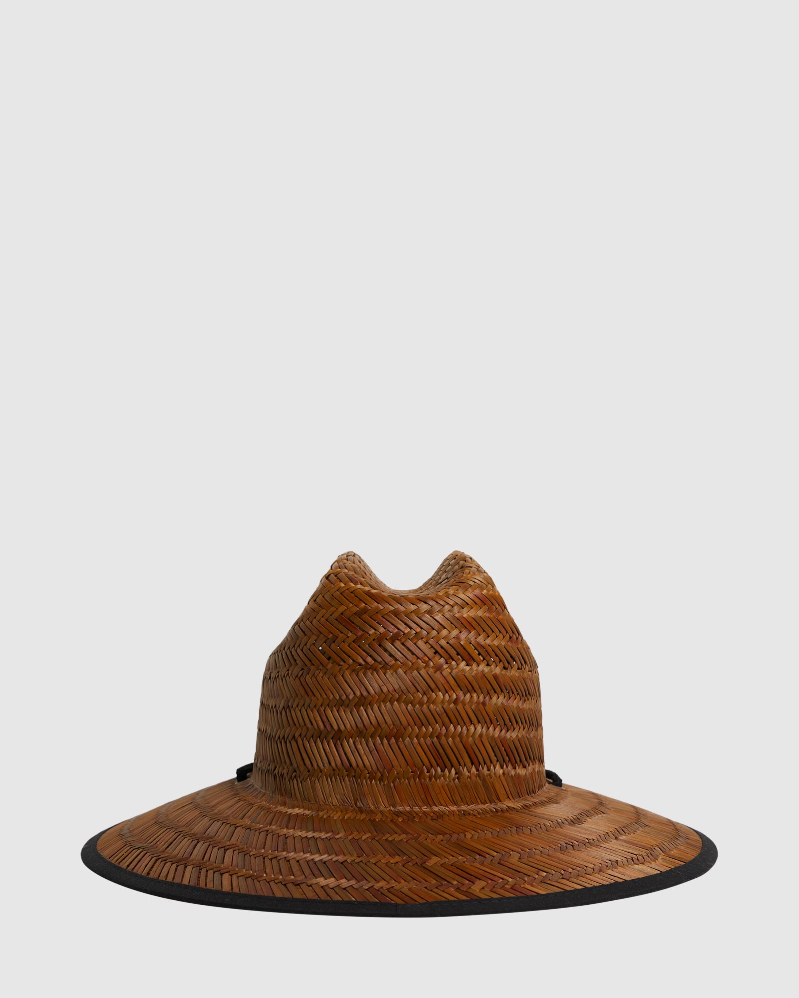 Mens Tides Print Straw Hat