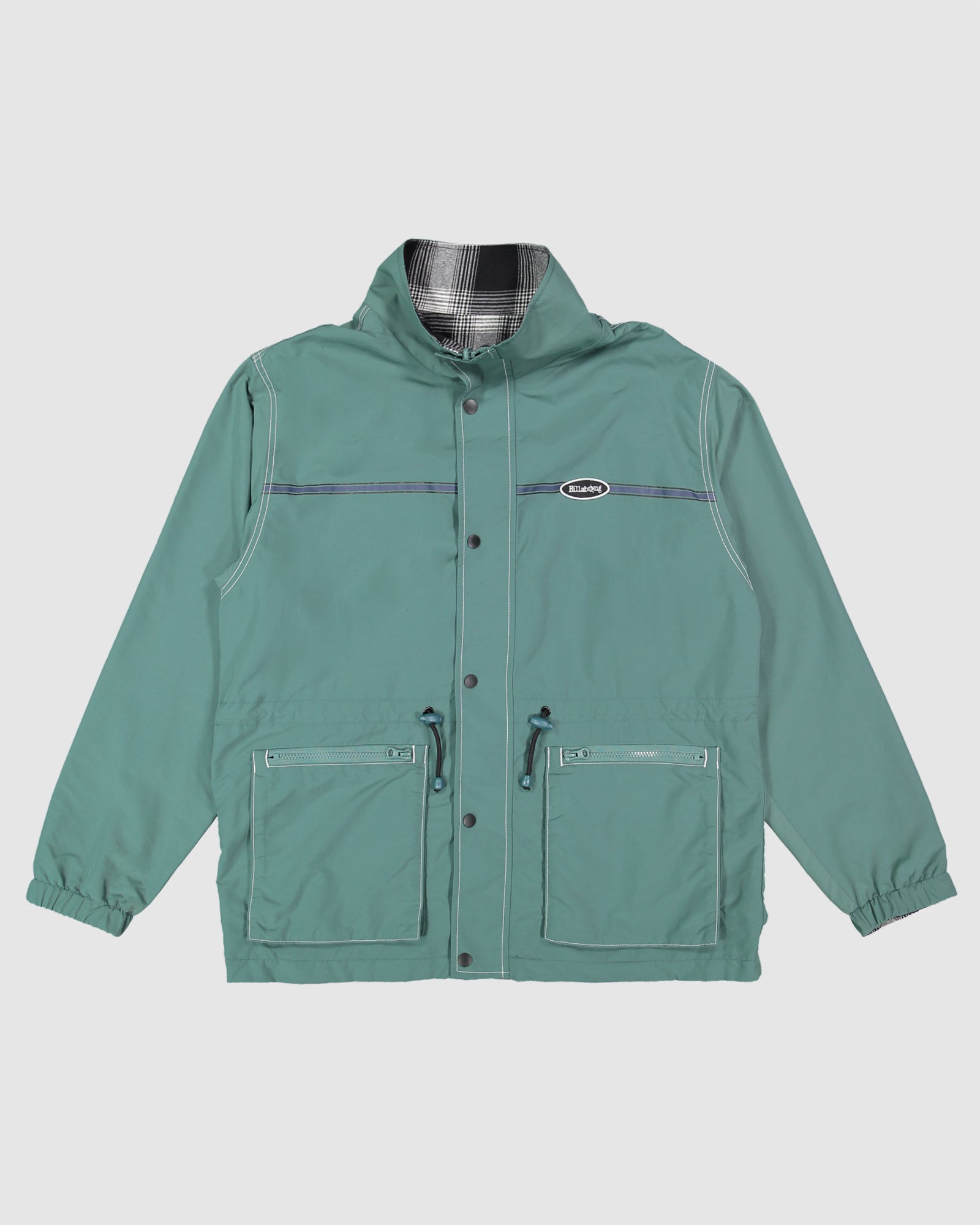 Mens Checked Out Reversible Jacket