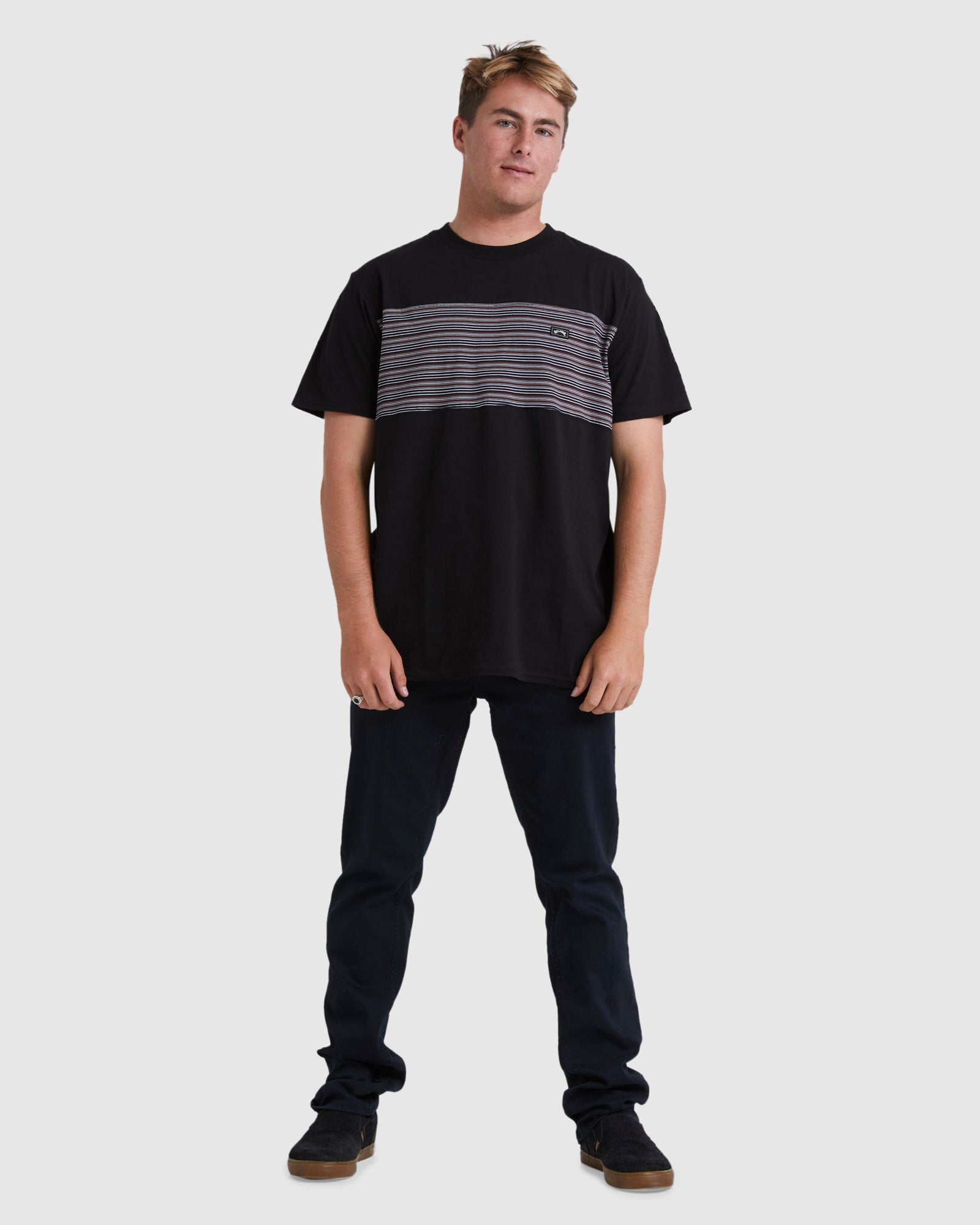 Mens Banded Die Cut T-Shirt