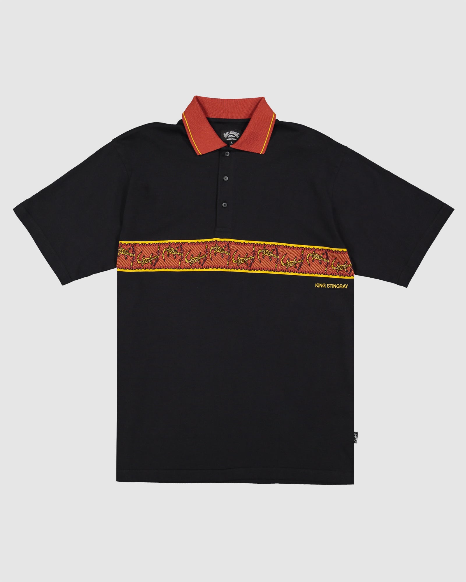 Mens King Croc Polo Shirt