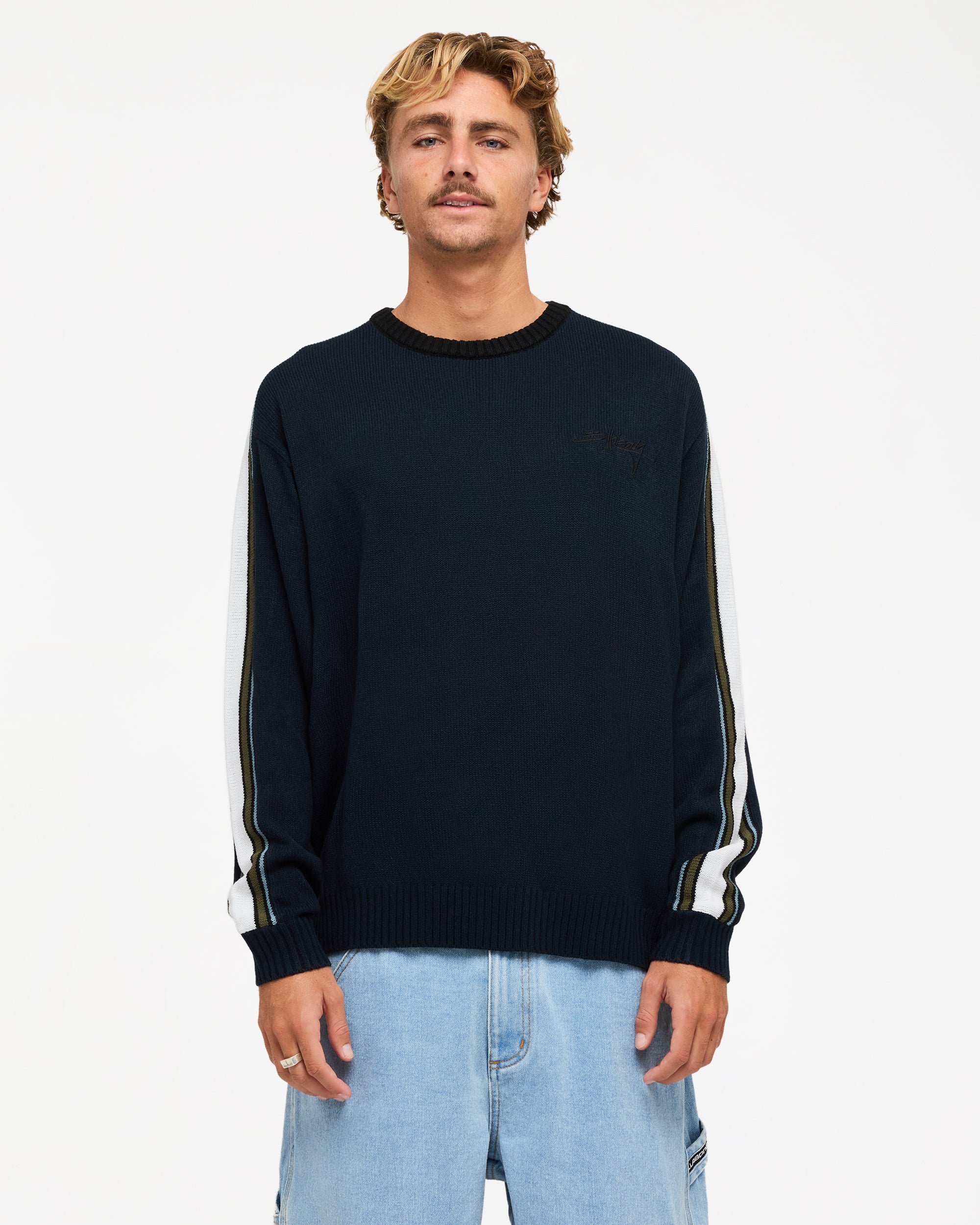 Mens Script Sweater