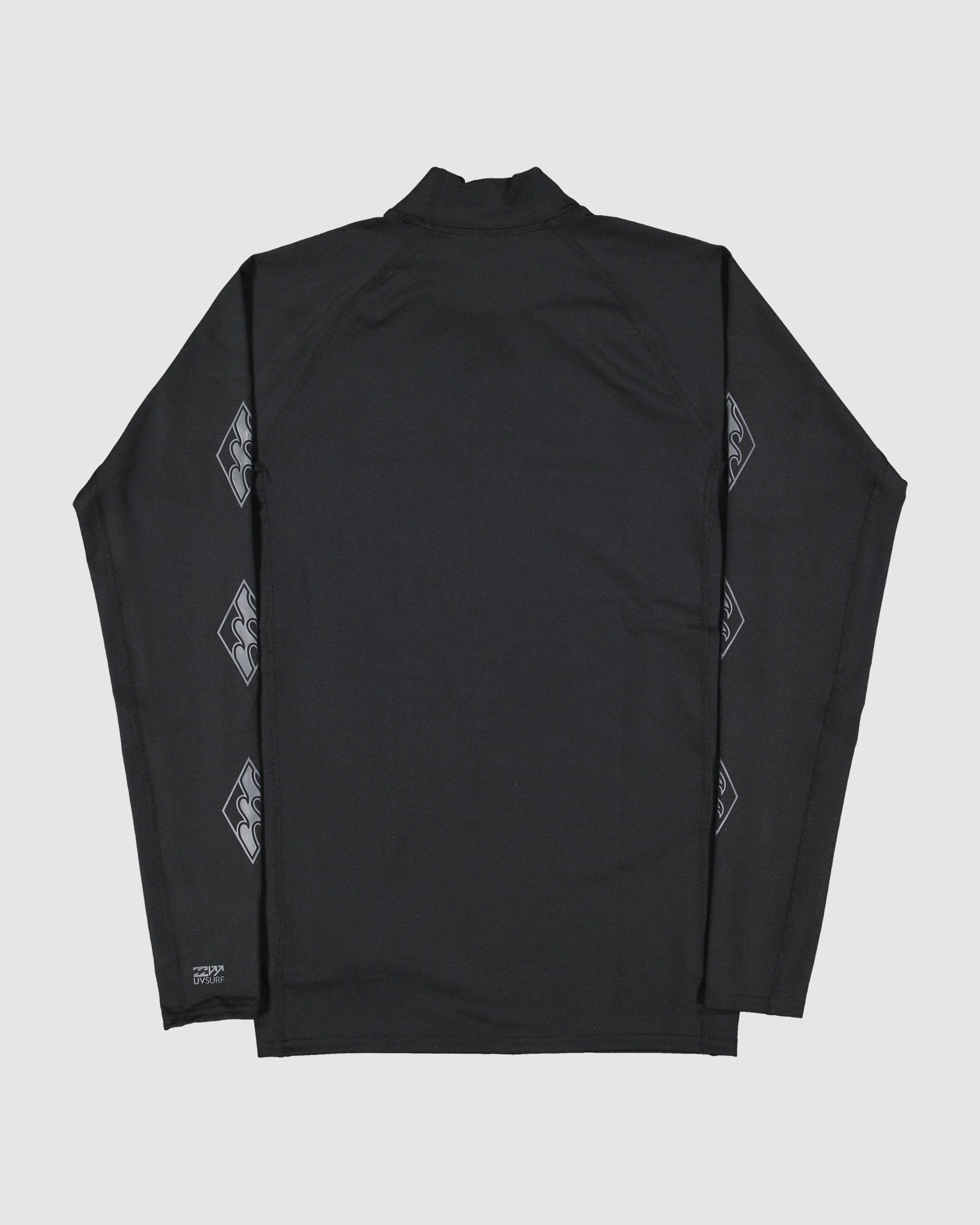 Mens Contrast Performance Fit Long Sleeve Rash Vest