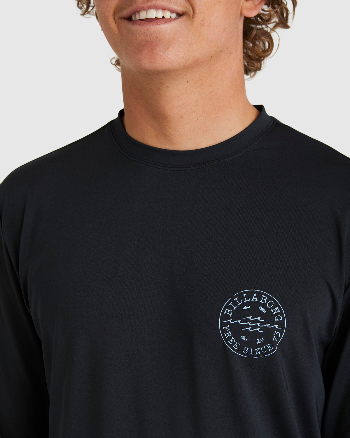 Mens Big Wave Daz Long Sleeve Long Sleeve Rash Vest