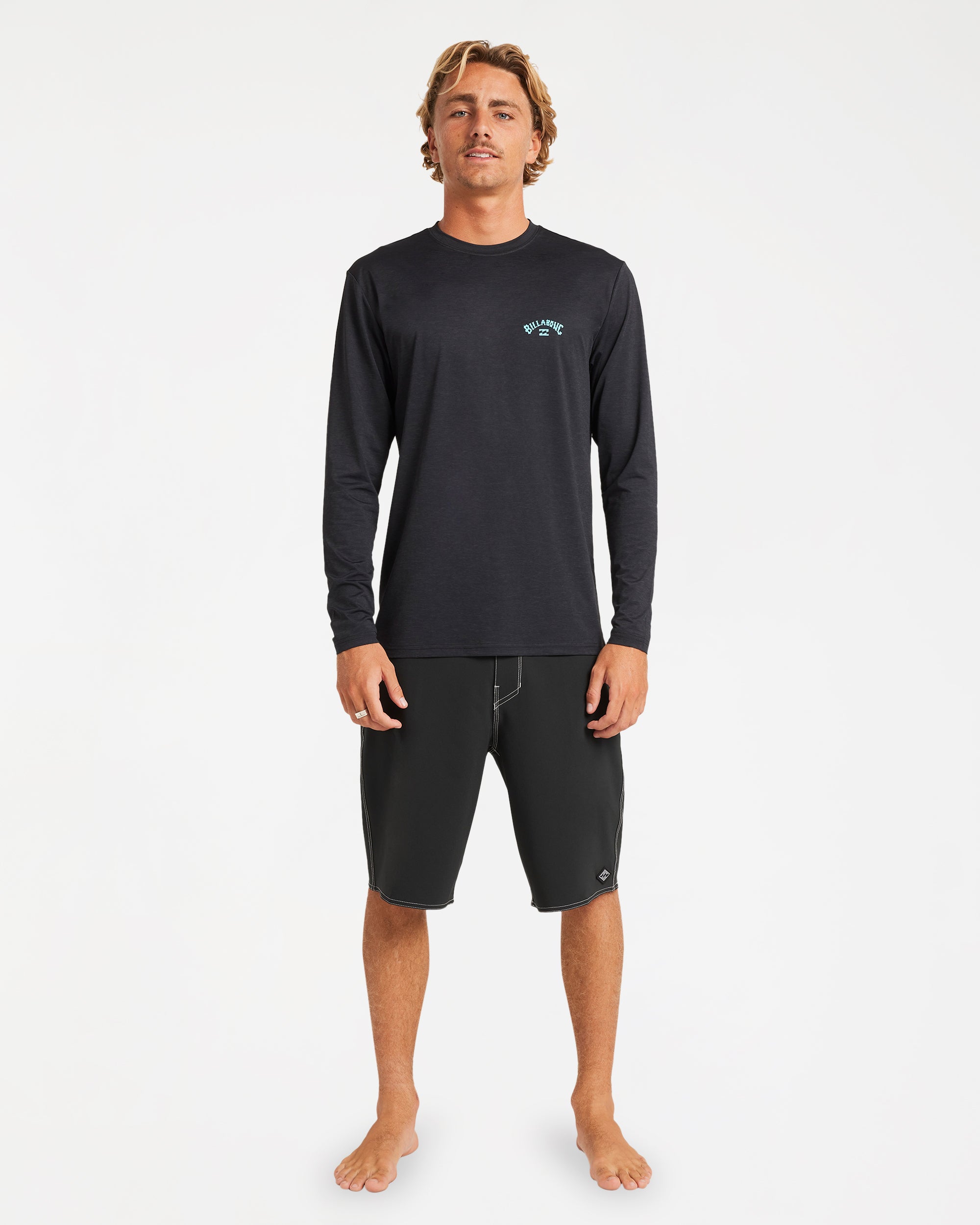Mens Shoreline UPF 50 Long Sleeve Rashguard
