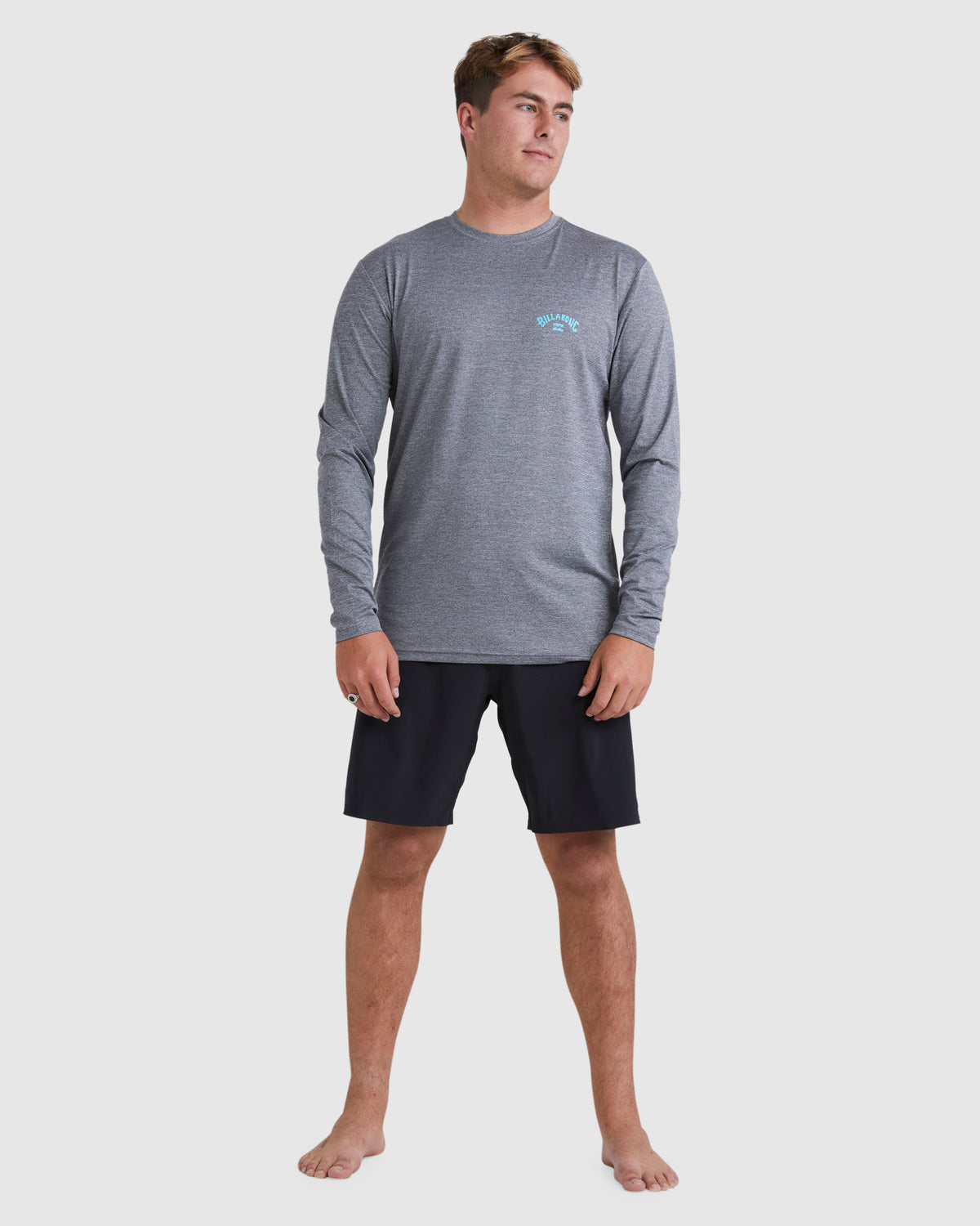 Mens Shoreline Long Sleeve Rash Vest
