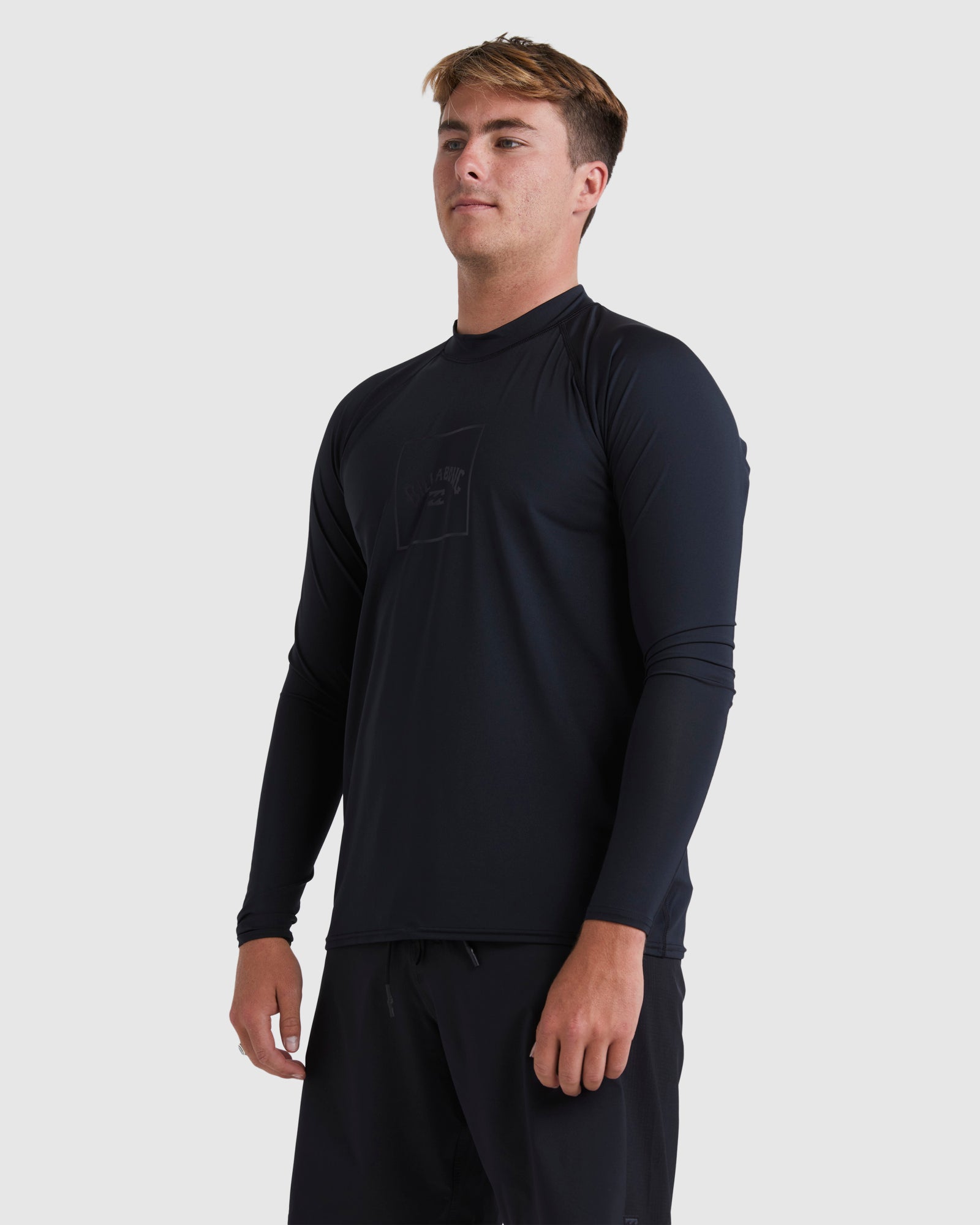 Mens Boxed Arch Long Sleeve Rash Vest