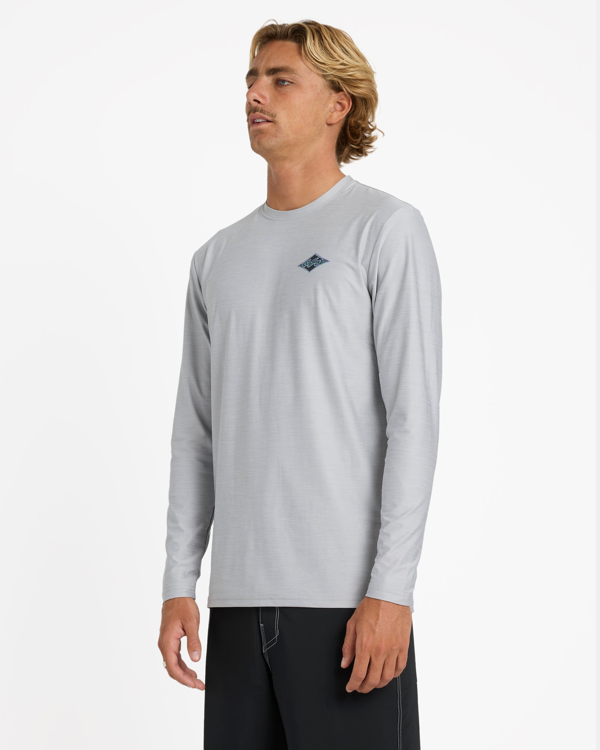 Mens Diamond Shoreline Rash Vest