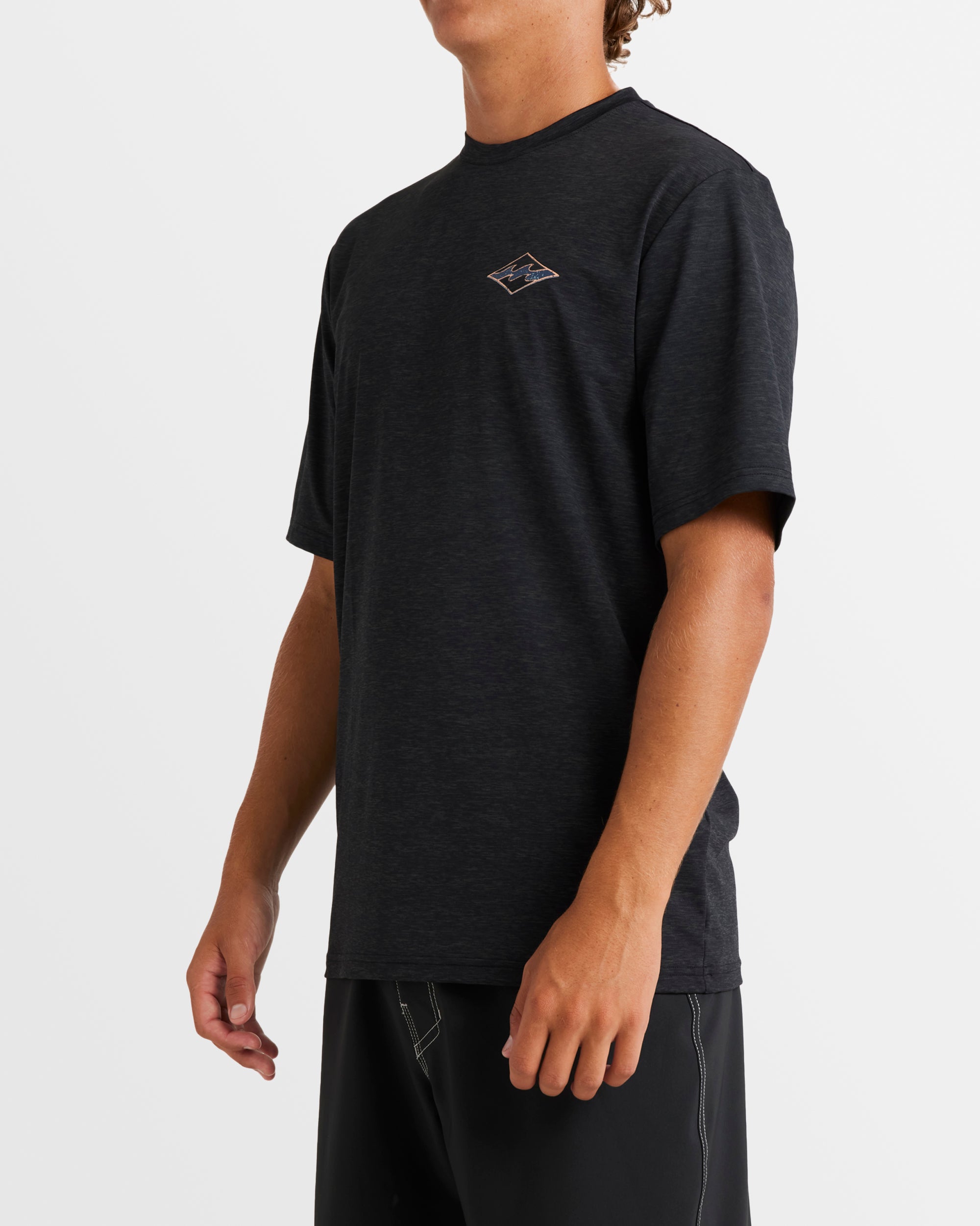 Mens Diamond Shoreline Loose Fit Rash Vest