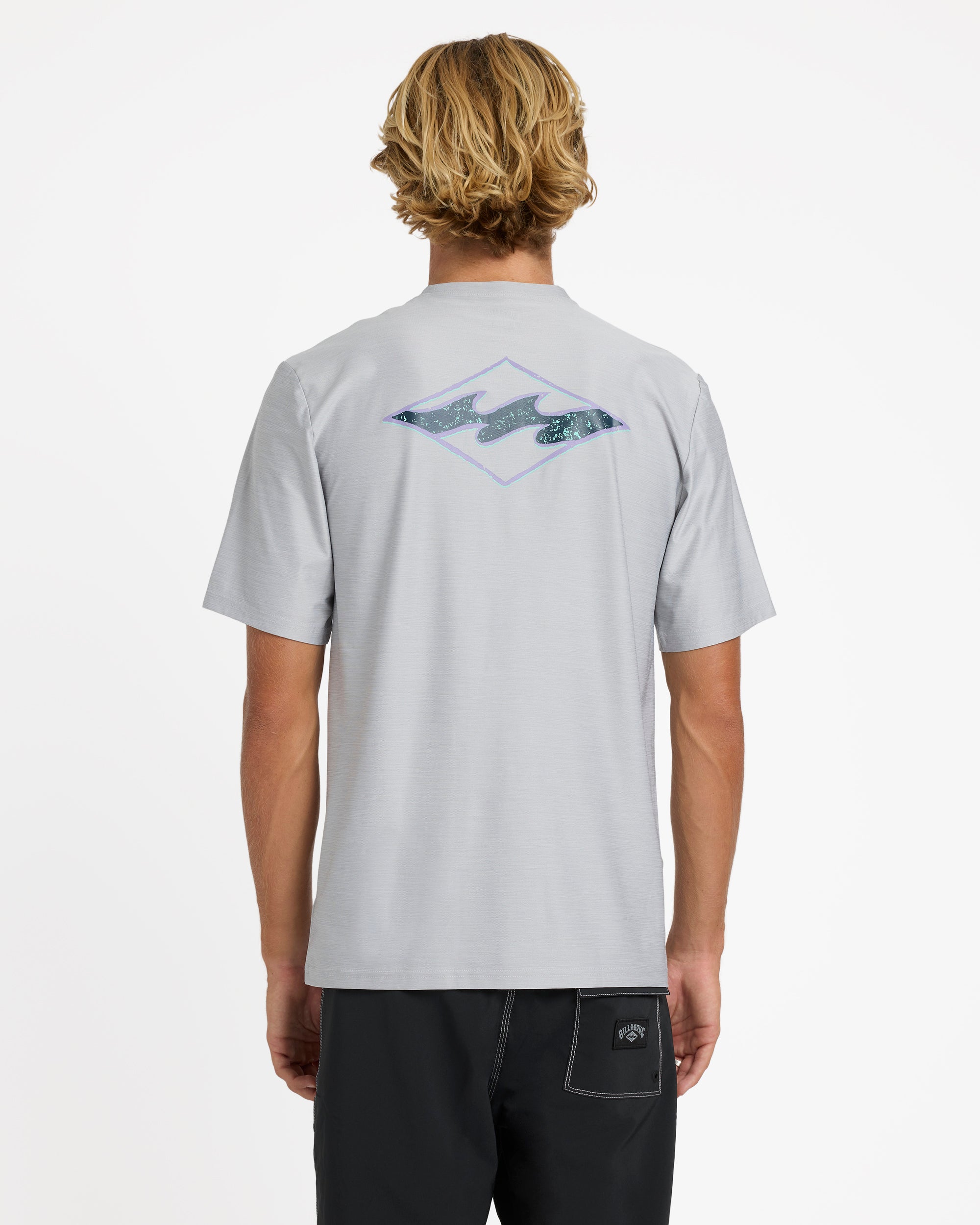 Mens Diamond Shoreline Loose Fit Rash Vest