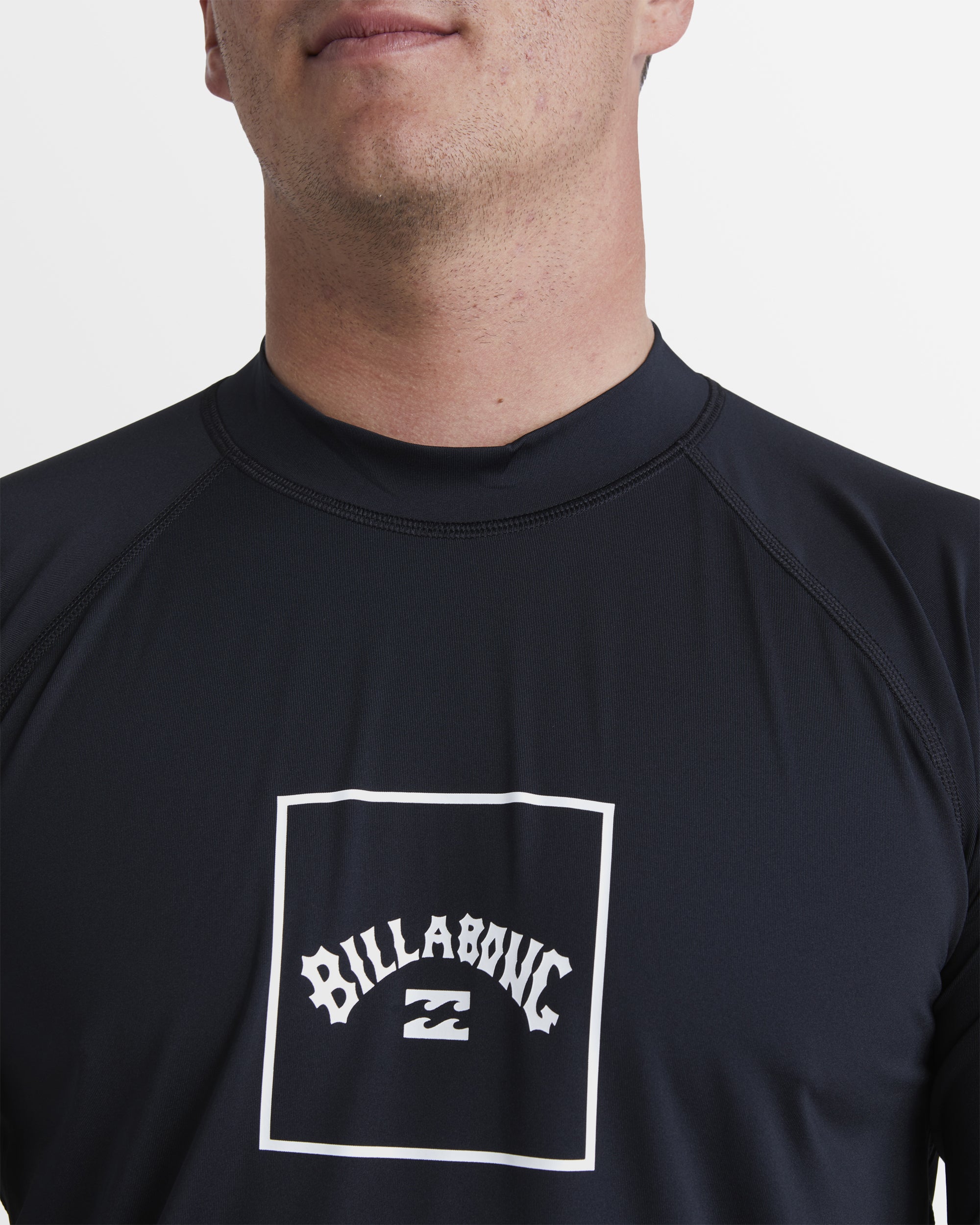 Mens Boxed Arch Long Sleeve Rash Vest