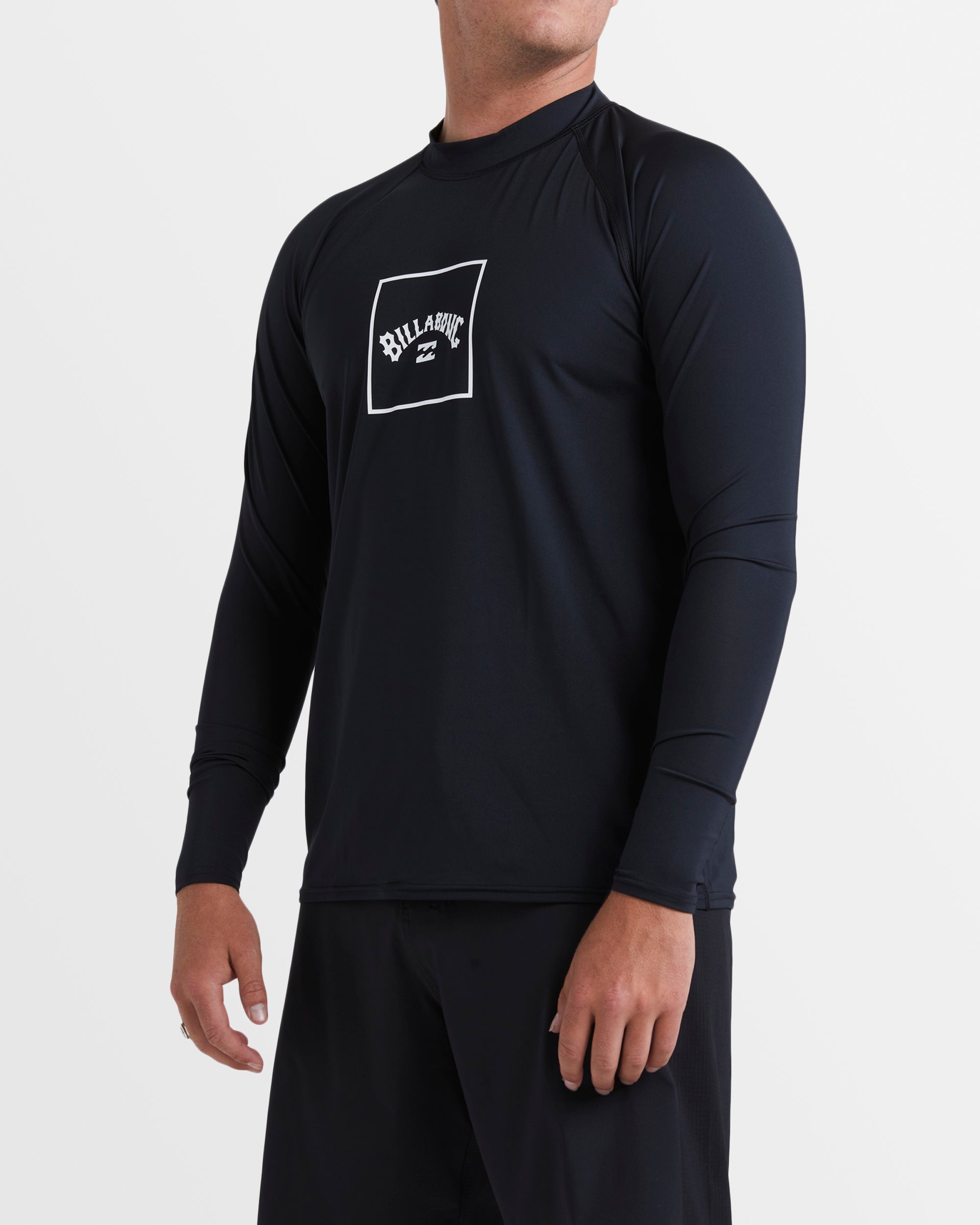 Mens Boxed Arch Long Sleeve Rash Vest