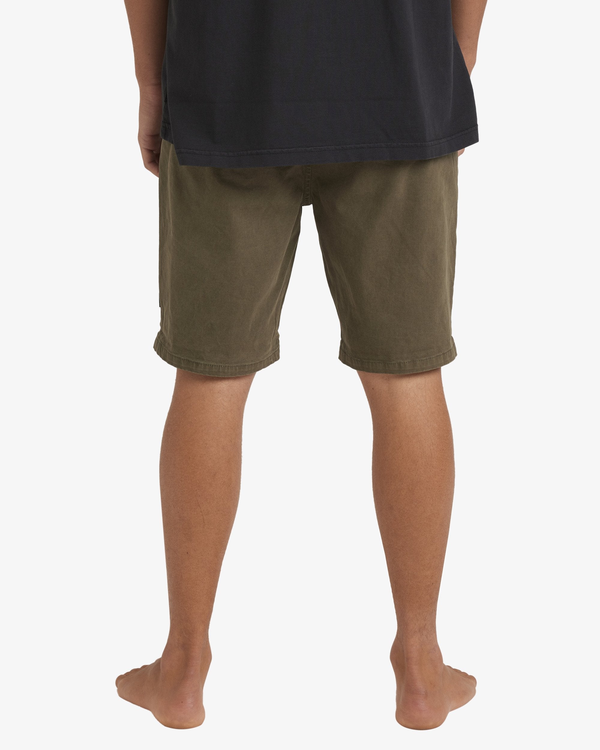 Mens Wave Washed Twill 19" Shorts