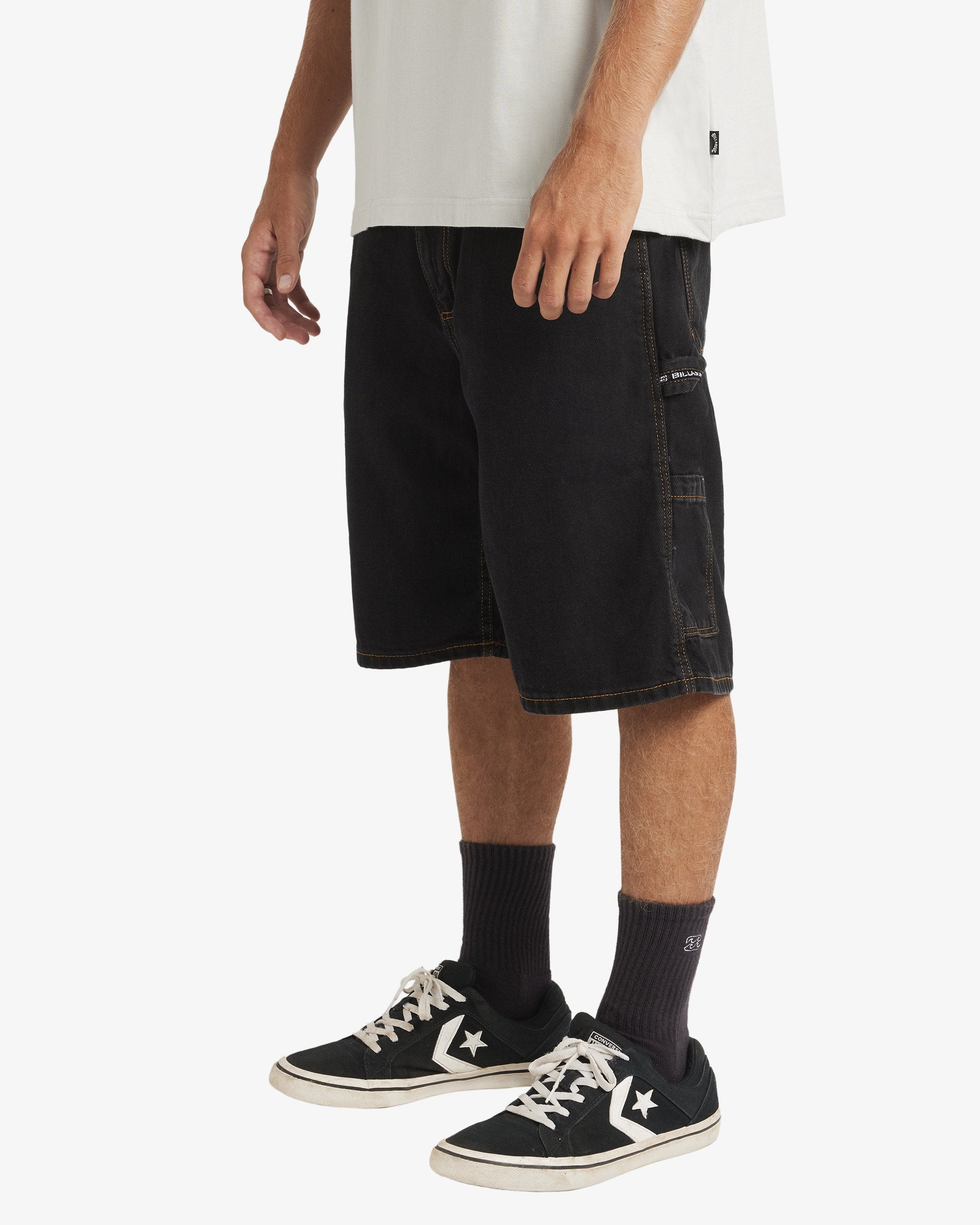 Mens Bad Dog Workwear 21" Shorts